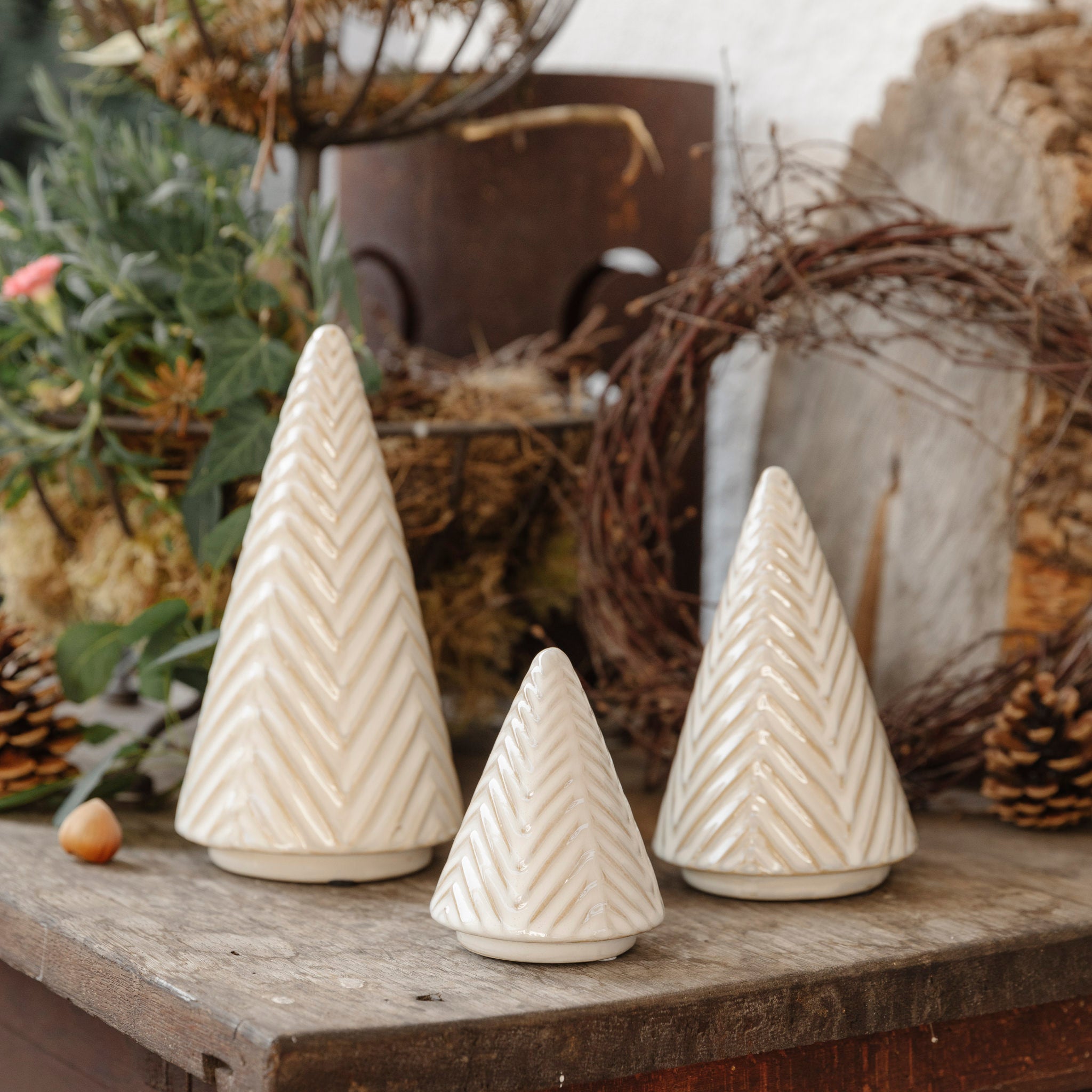 Weihnachtsbaum Spiky - beige