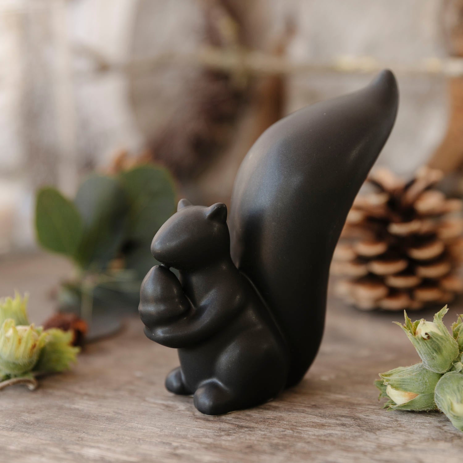 Eichhörnchen Toby - schwarz