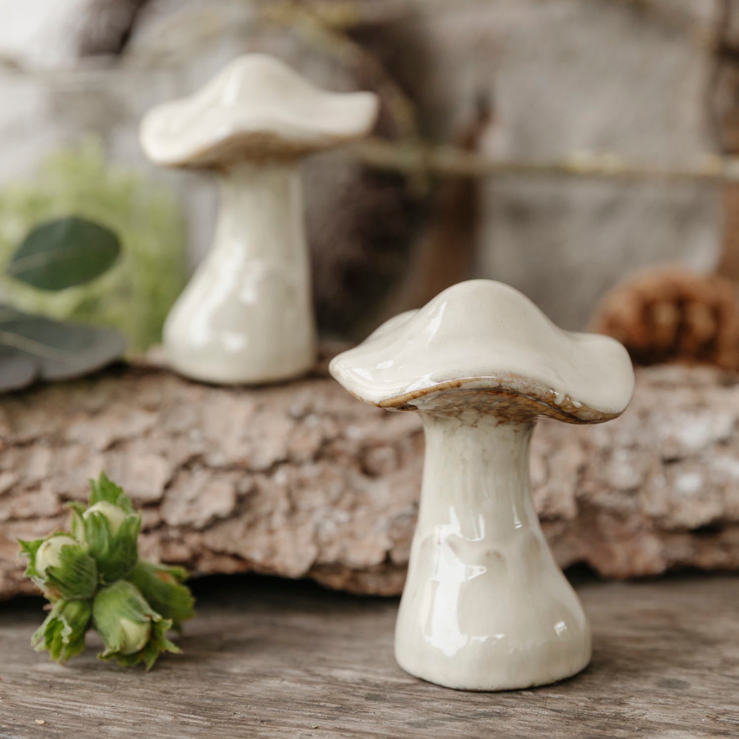 Pilz Skogs - beige meliert