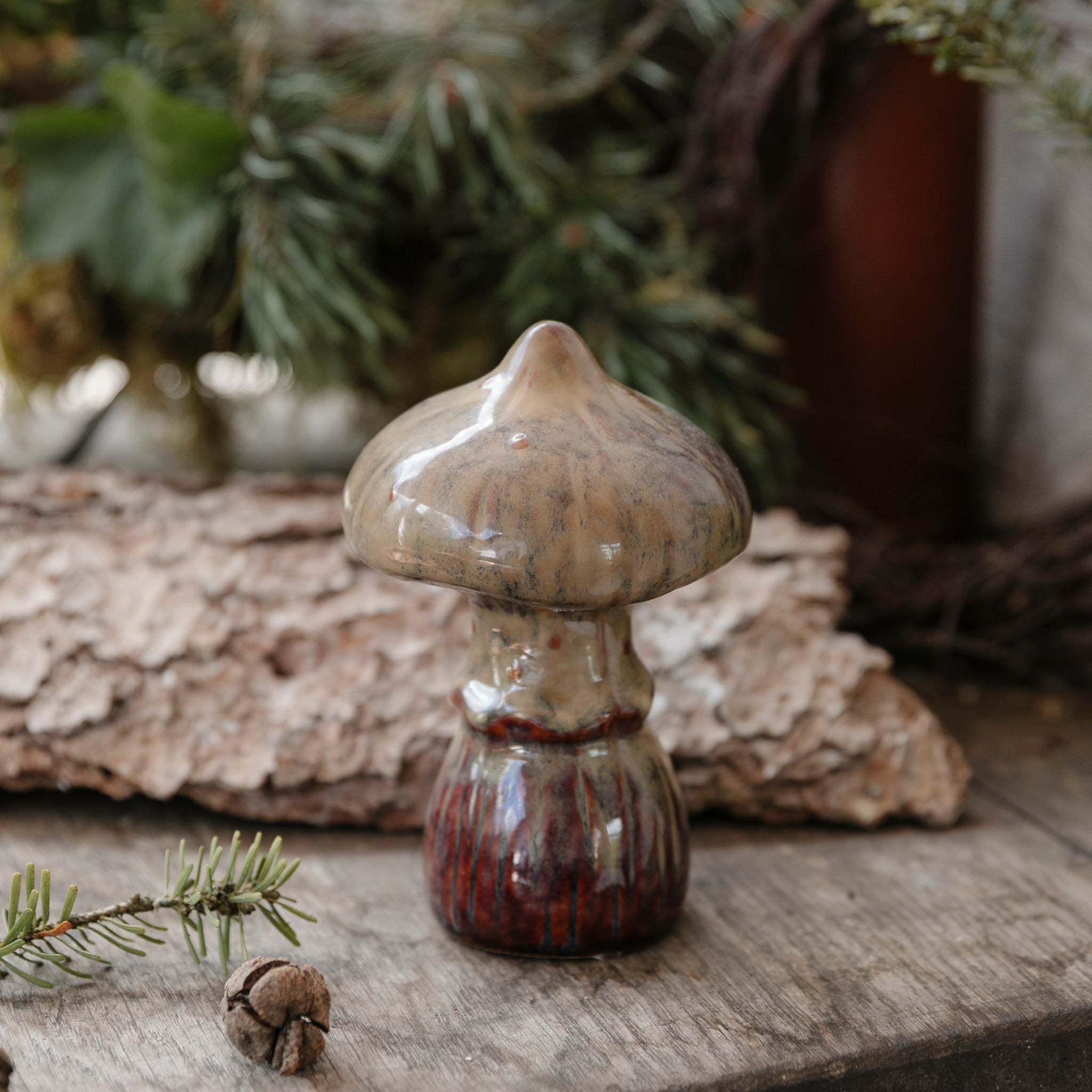 Pilz Flugsvamp - braun