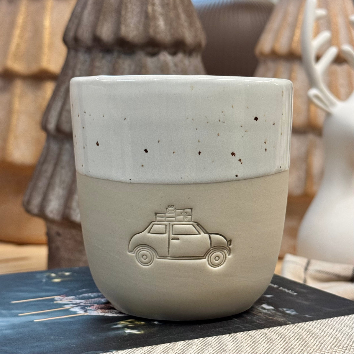 Becher Weihnachtsauto - Limited Edition