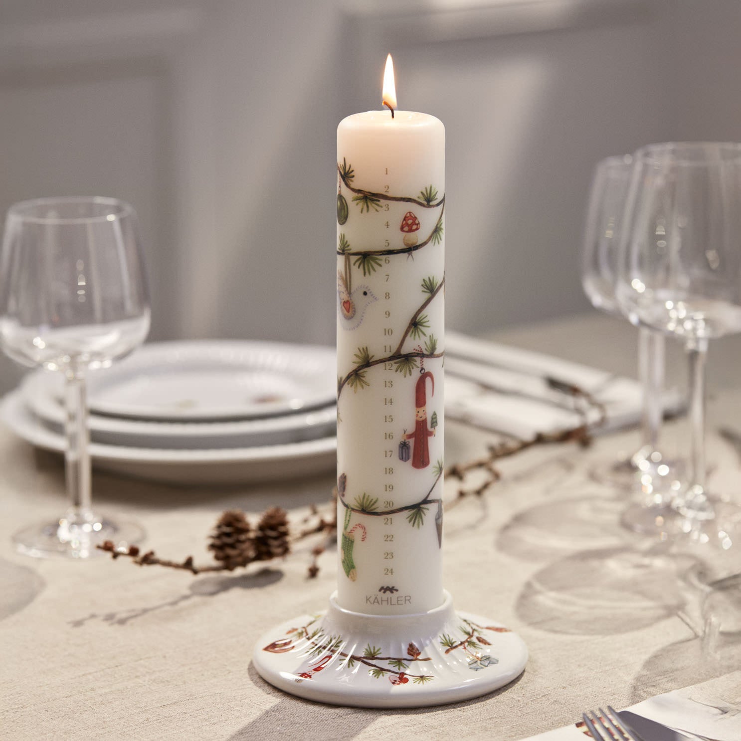 Bockkerzenhalter Hammershøi Christmas