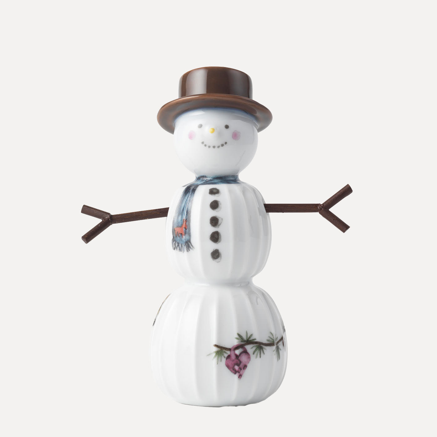 Hammershøi Schneemann - weiß
