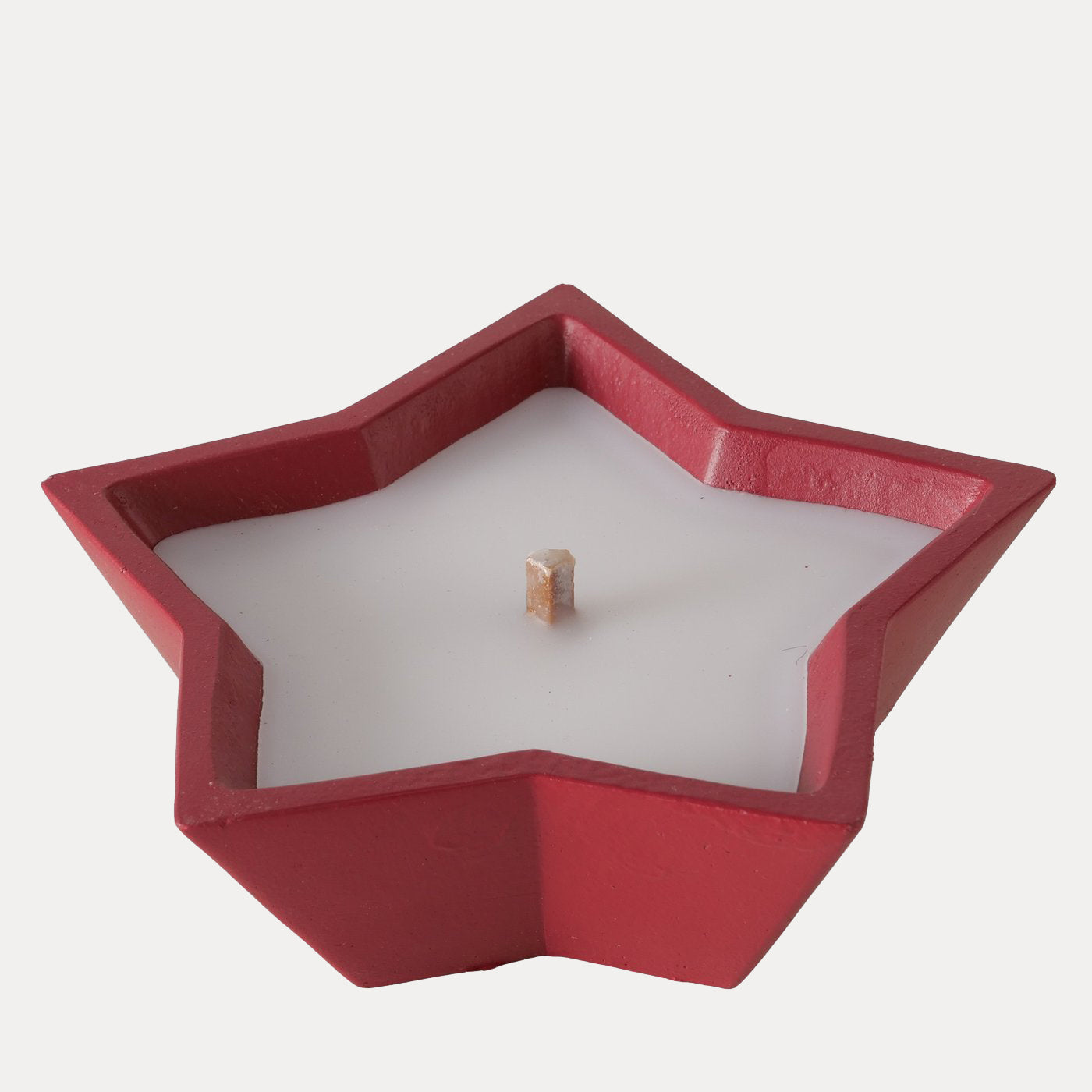 Outdoor Kerzentopf Stern - rot