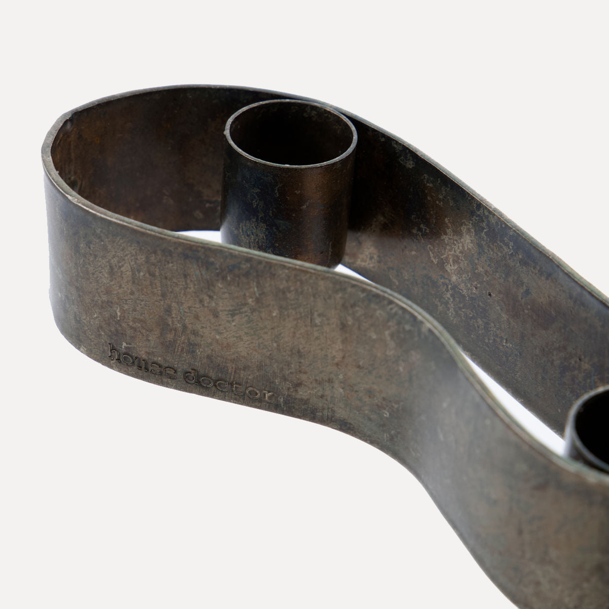 Kerzenhalter Flood - antikes braun