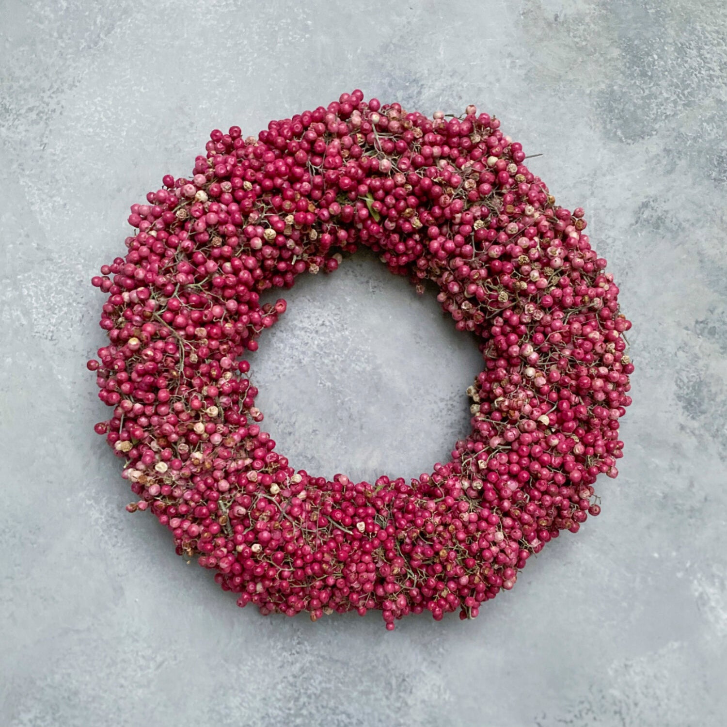 Kranz Pfefferbeeren - rosa