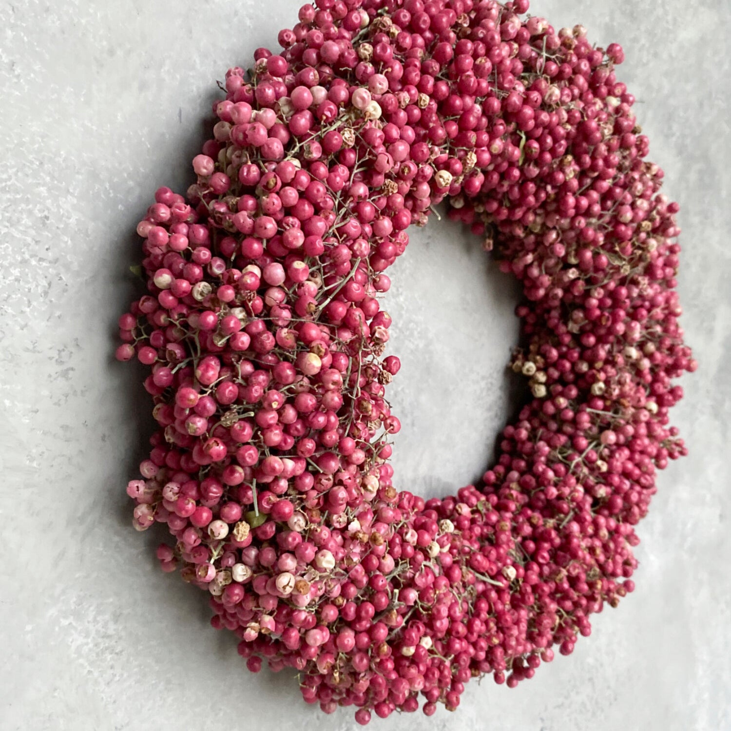 Kranz Pfefferbeeren - rosa