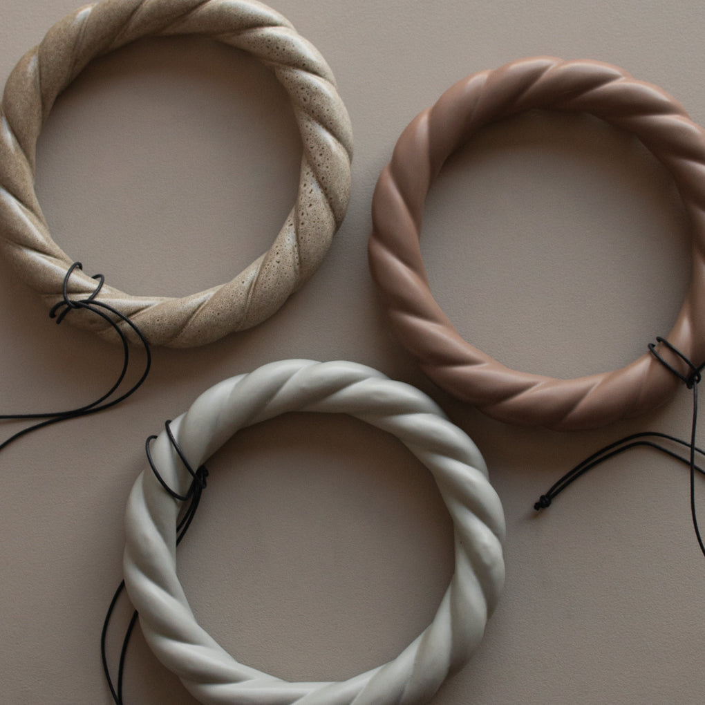 Kranz Twine Wreath - beige