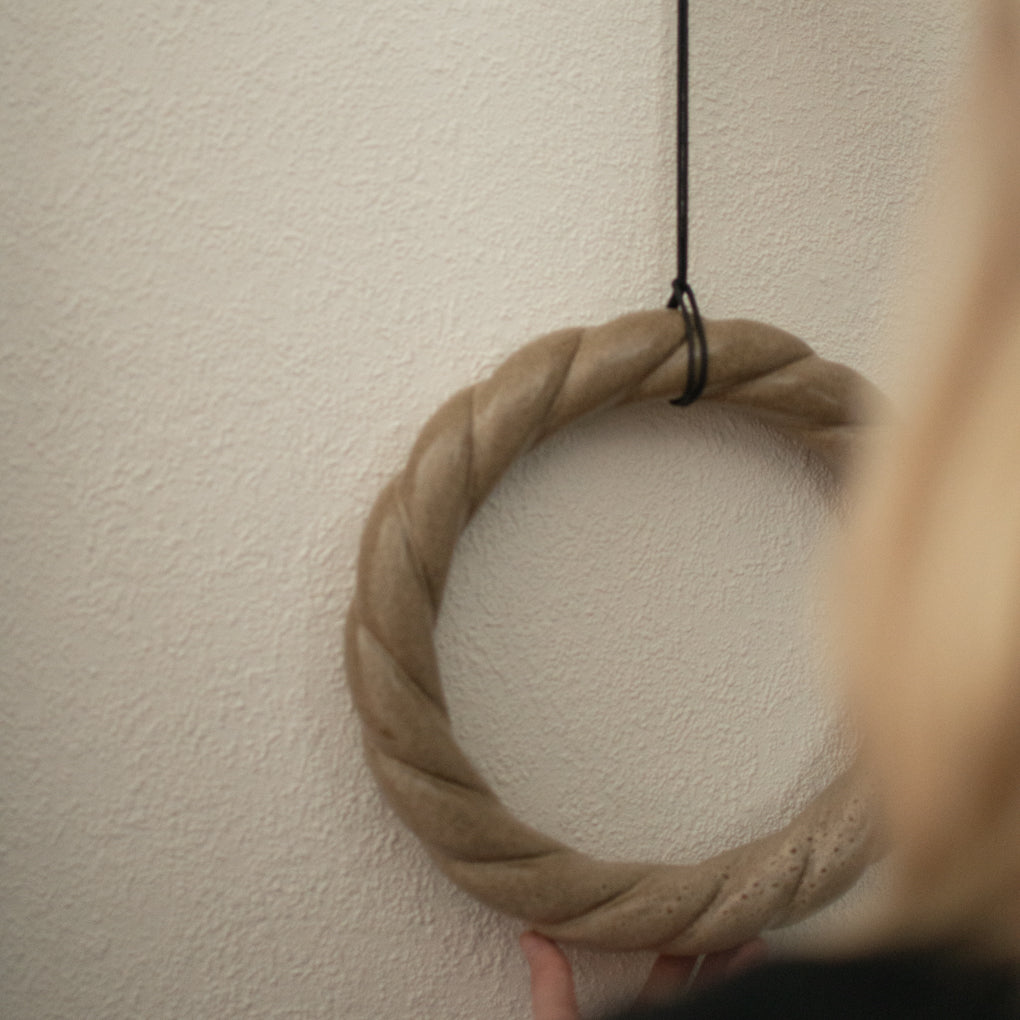 Kranz Twine Wreath - beige