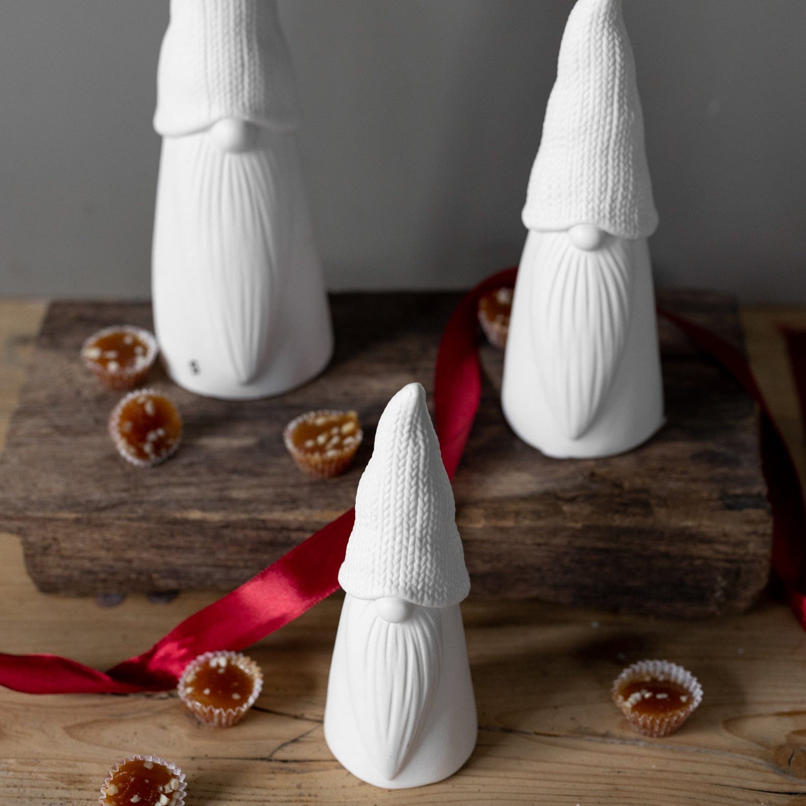Weihnachtsfigur Kurt - weiß