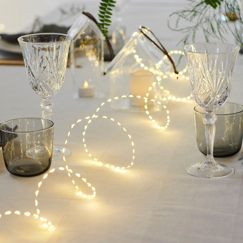 LED-Lichterkette Kiki - gold