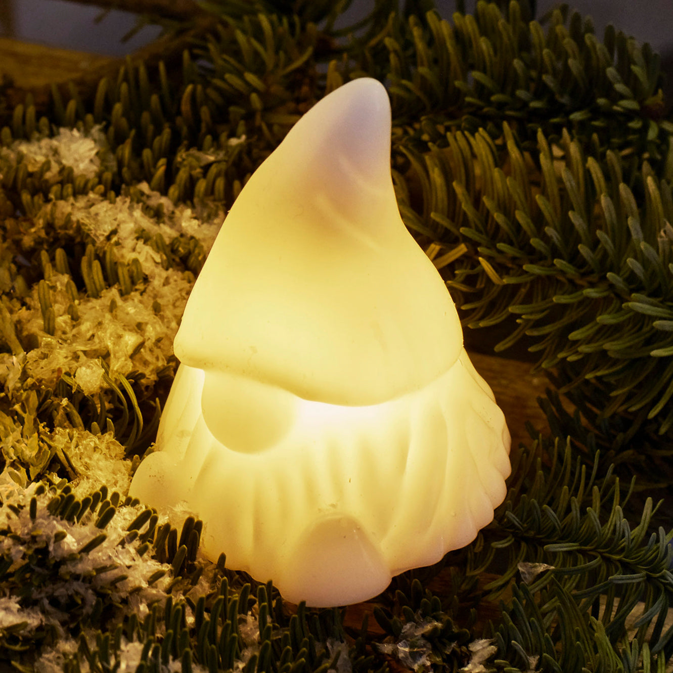 LED-Leuchte Wichtel Coco 2er Set - weiß