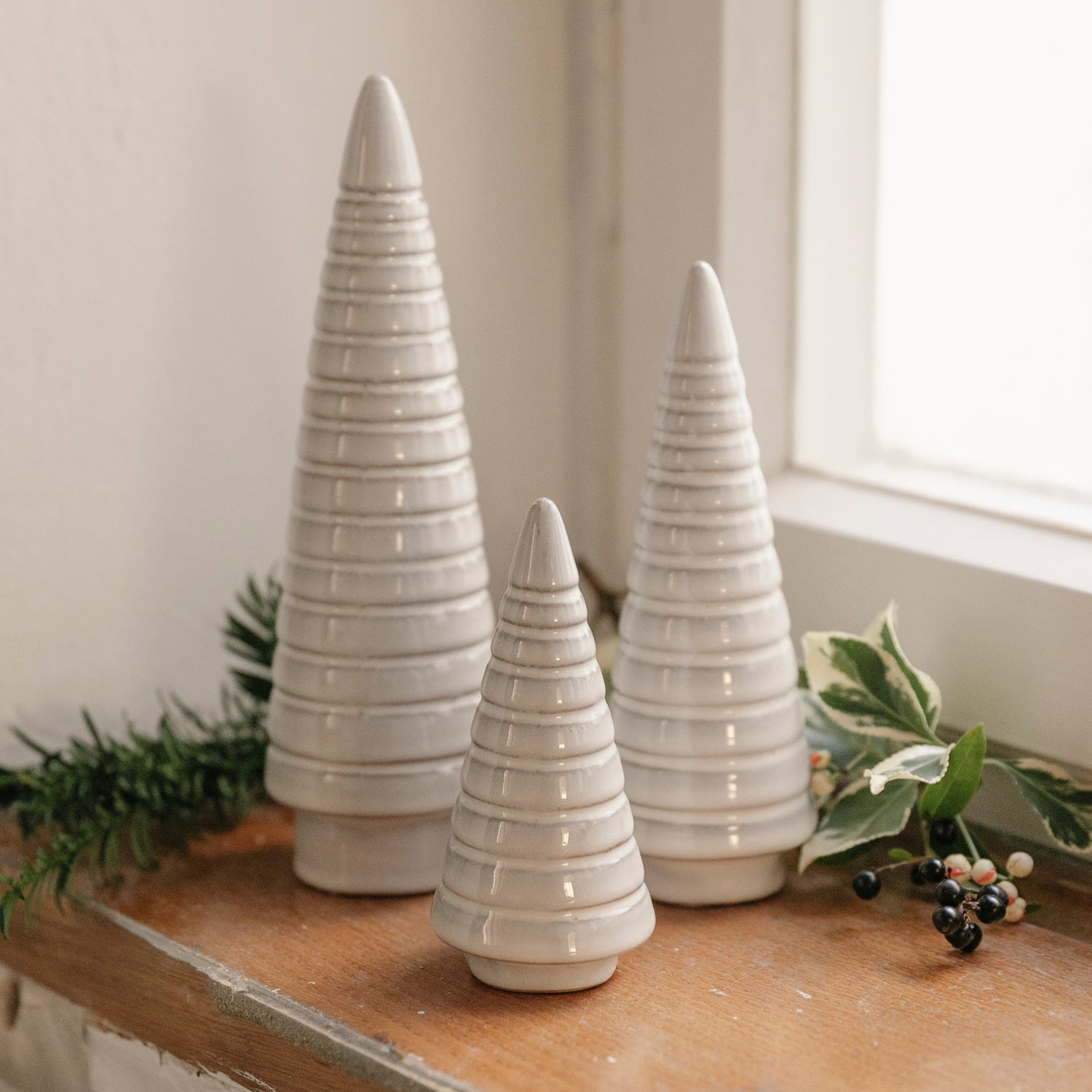 Tannenbaum Marta - weiß melange