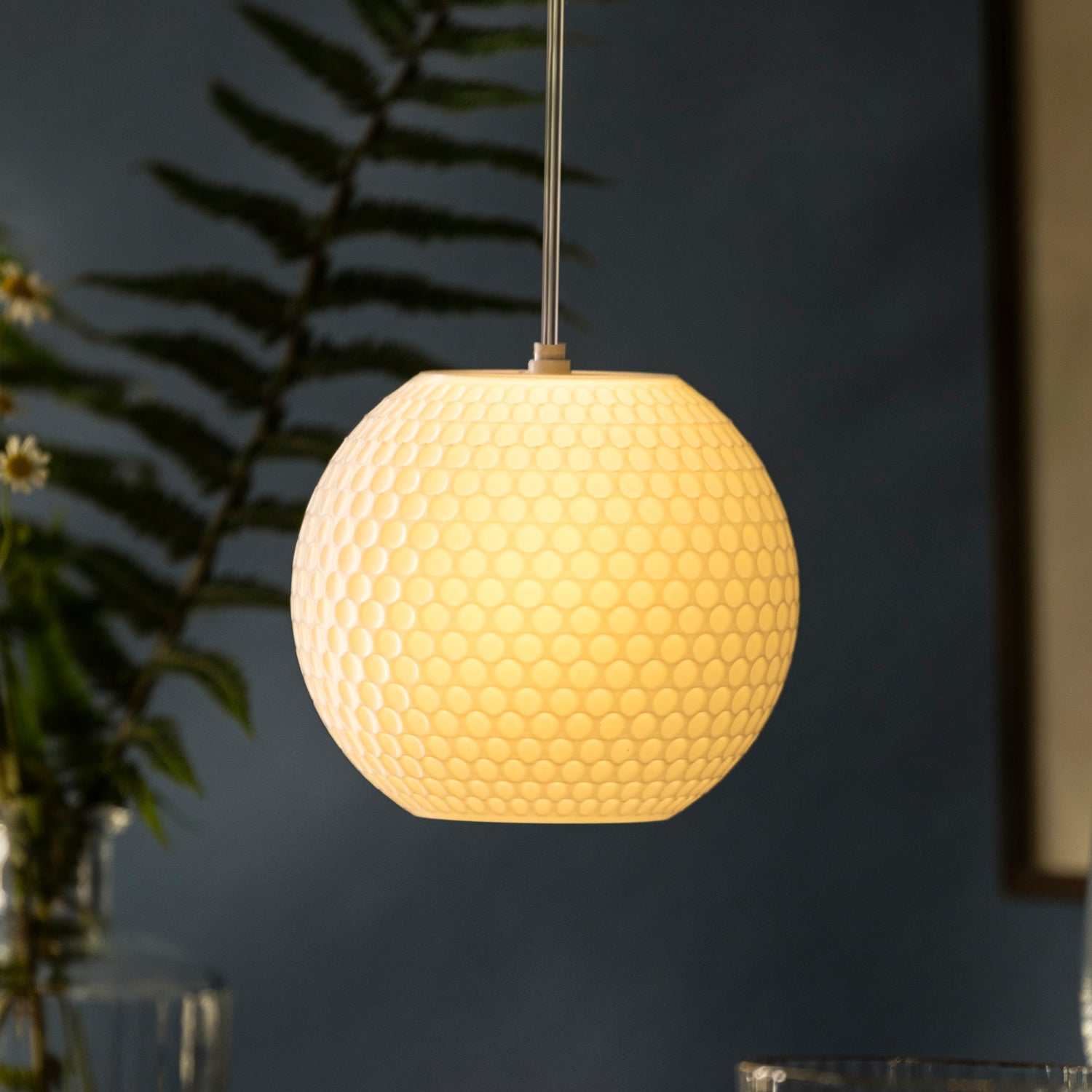 Lampenschirm BEE für LED-Stern - weiß