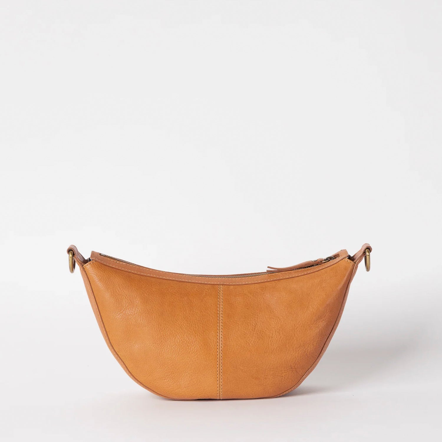 Leo Tasche - Leder Cognac mit 2 Straps