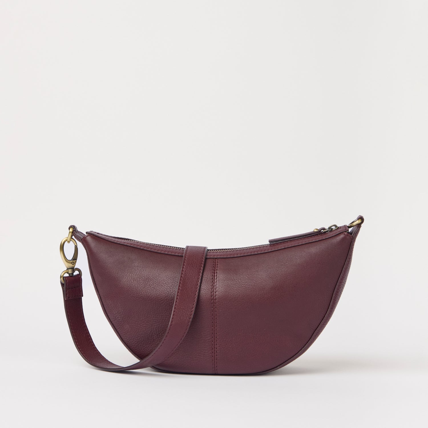 Leo Tasche - Leder Dark Cherry