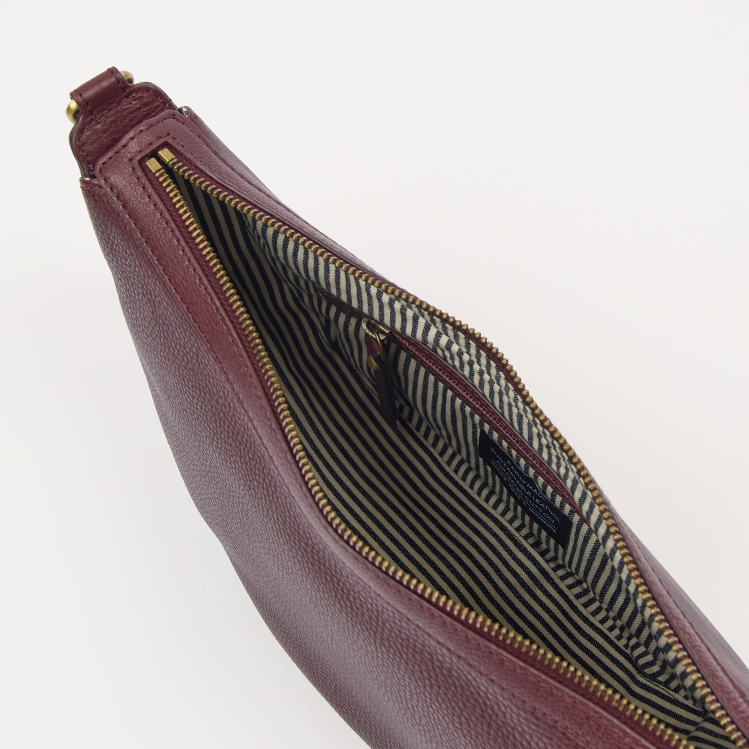 Leo Tasche - Leder Dark Cherry