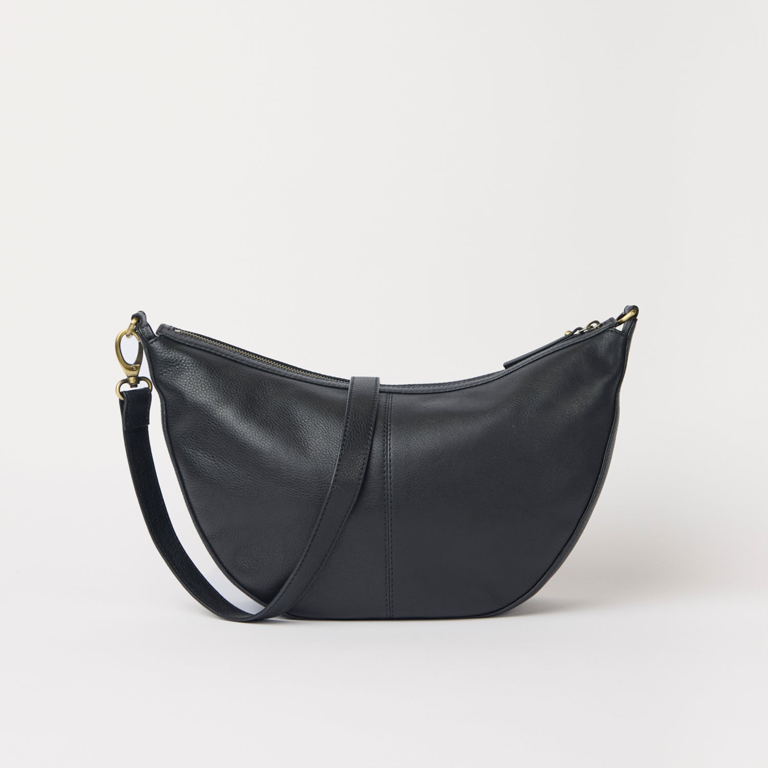 Leo Maxi Tasche - Leder Schwarz