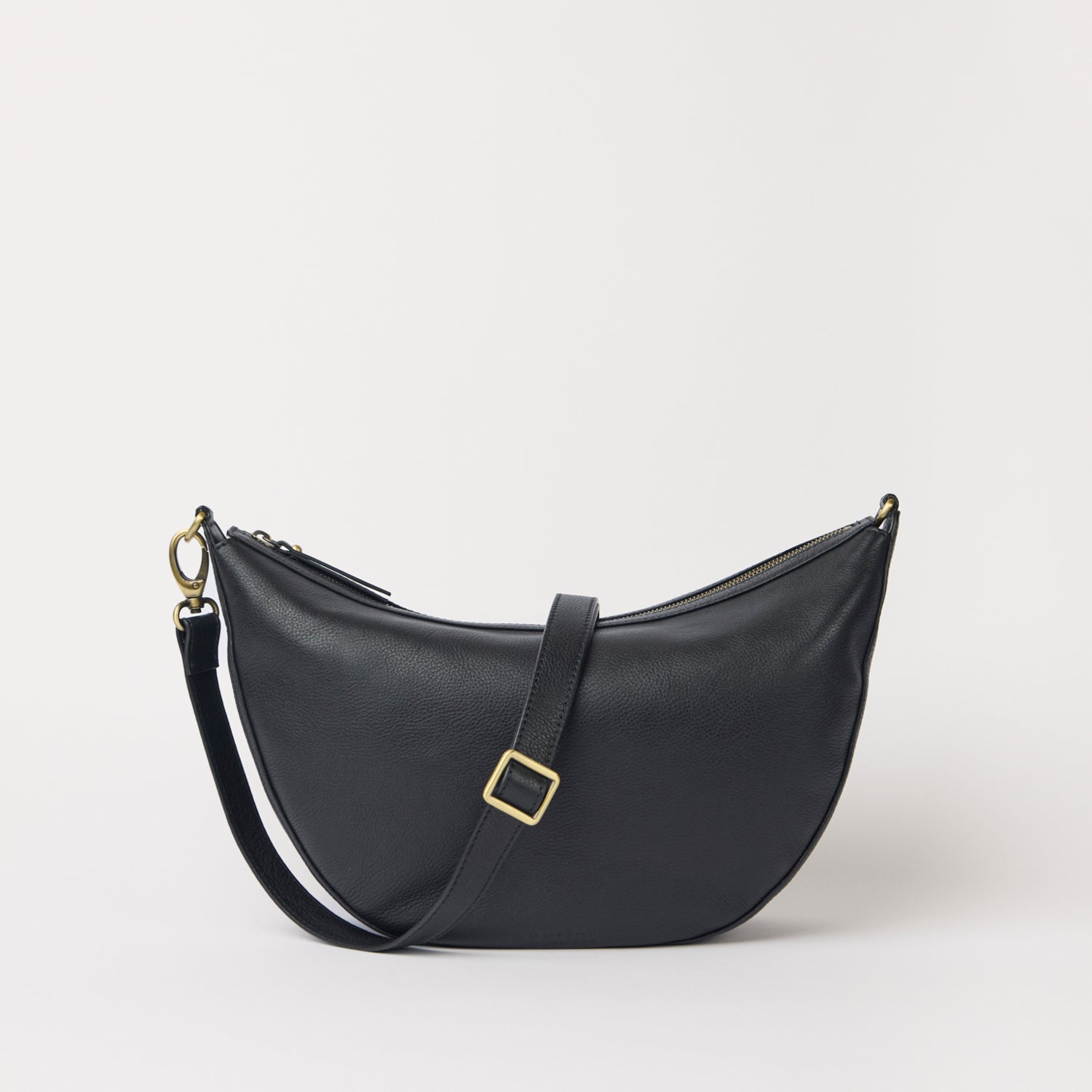 Leo Maxi Tasche - Leder Schwarz