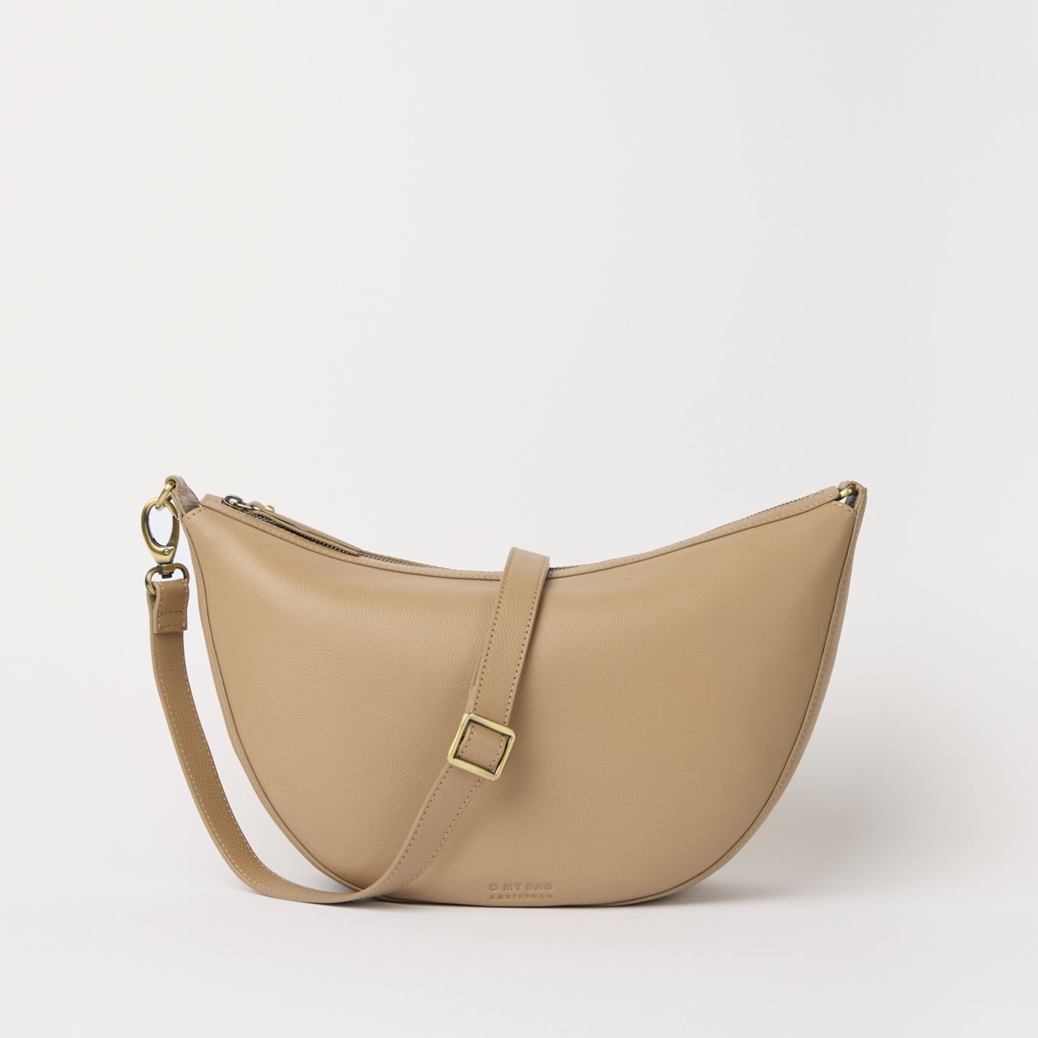 Leo Maxi Tasche - Leder Sand