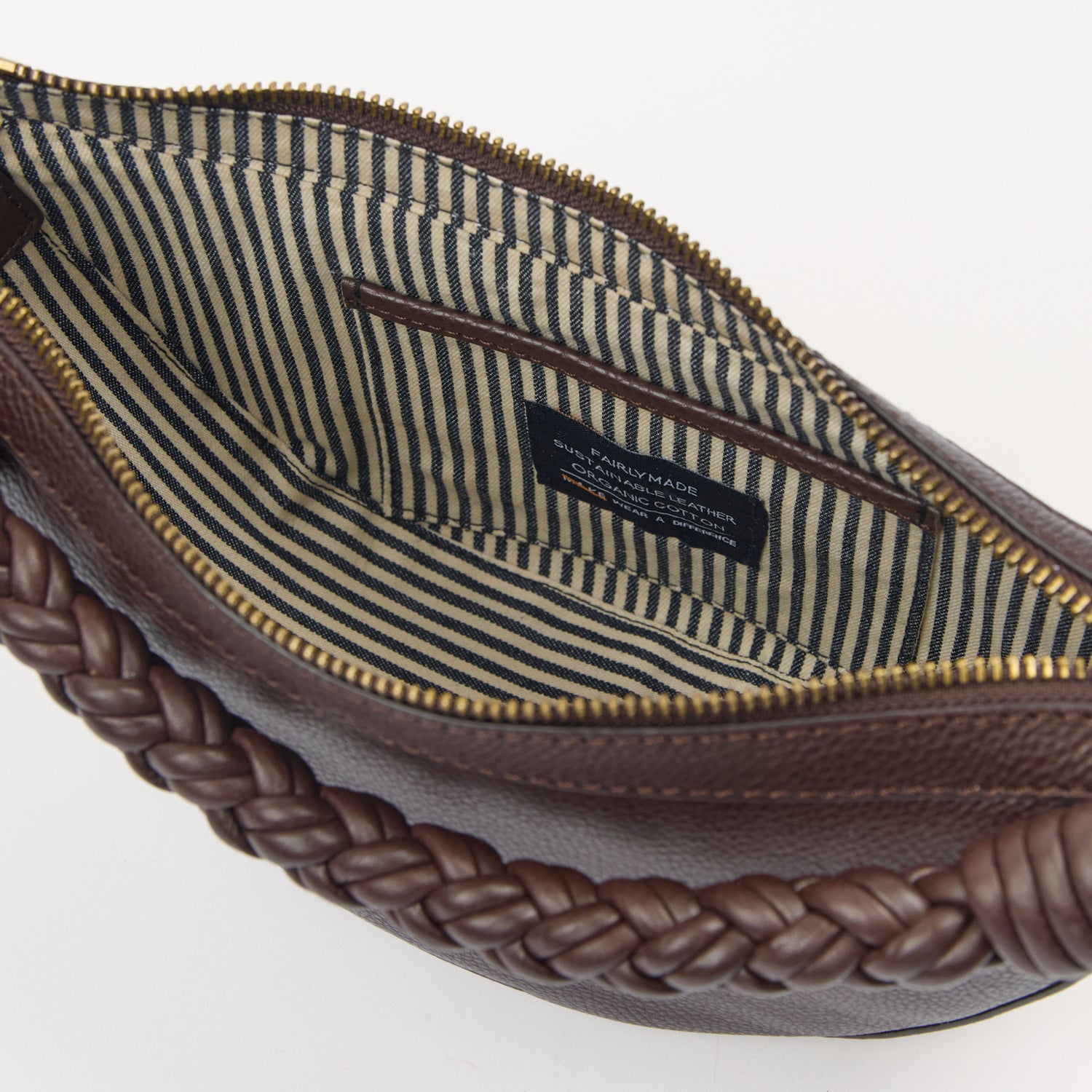 Leo Mini Tasche - Leder Chocolate mit 2 Straps