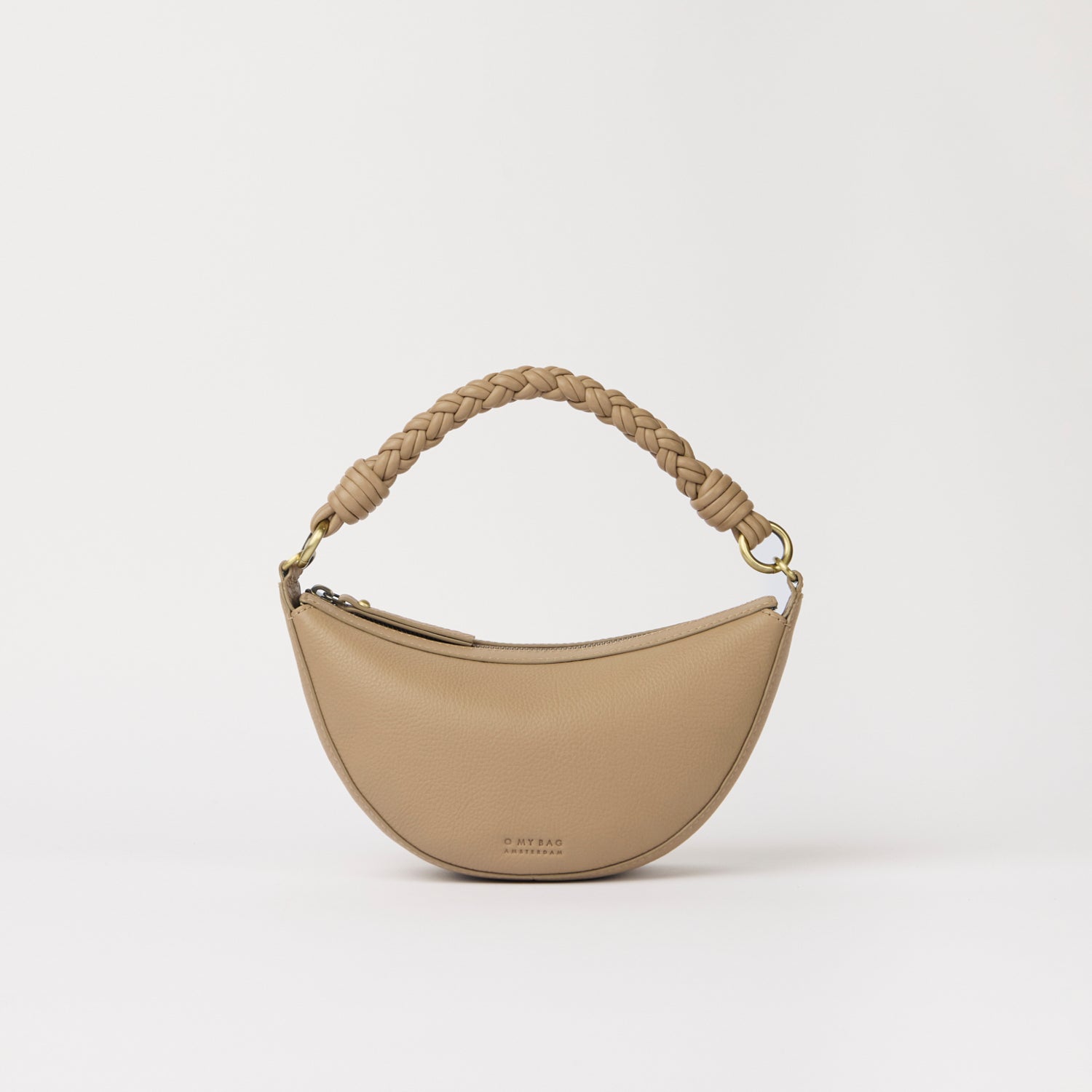 Leo Mini Tasche - Leder Sand mit 2 Straps