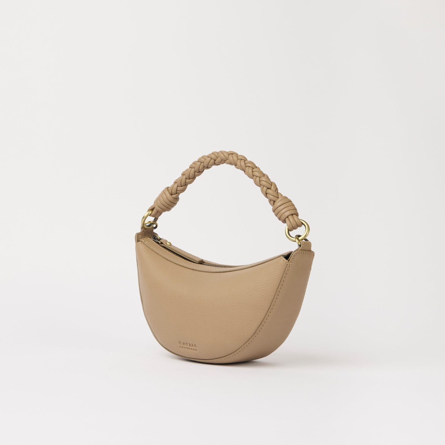 Leo Mini Tasche - Leder Sand mit 2 Straps