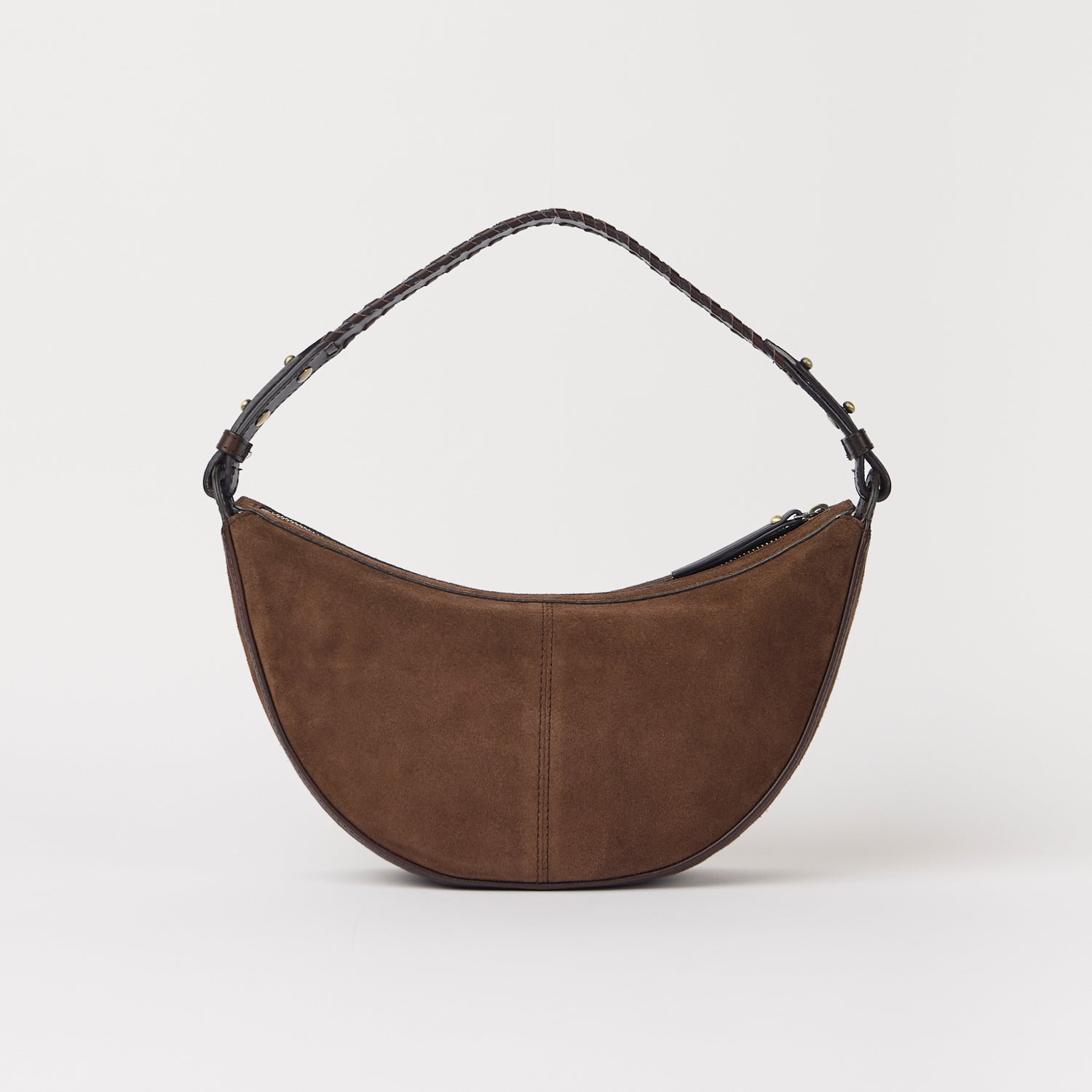 Leo Tasche - Suede Leder Chocolate