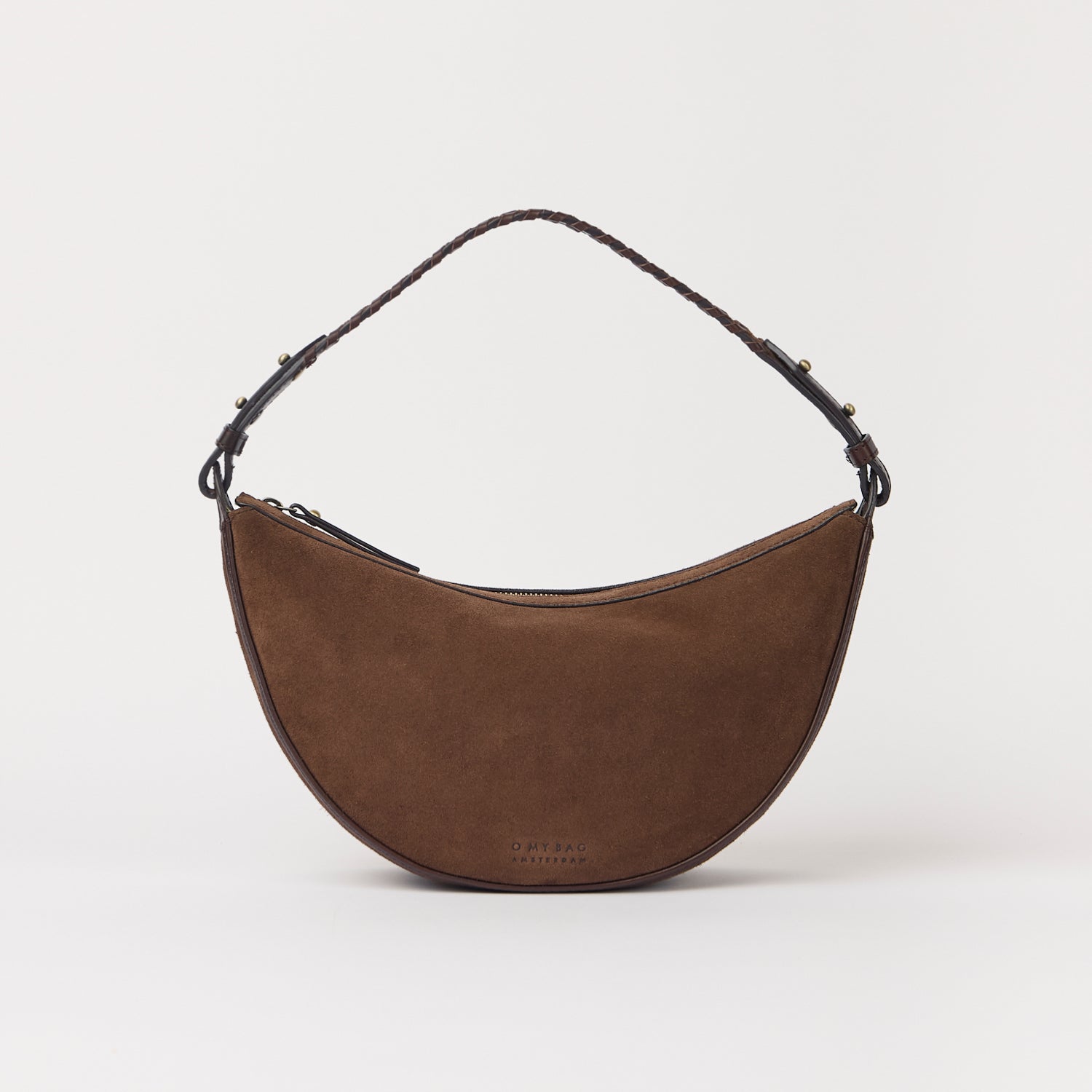Leo Tasche - Suede Leder Chocolate
