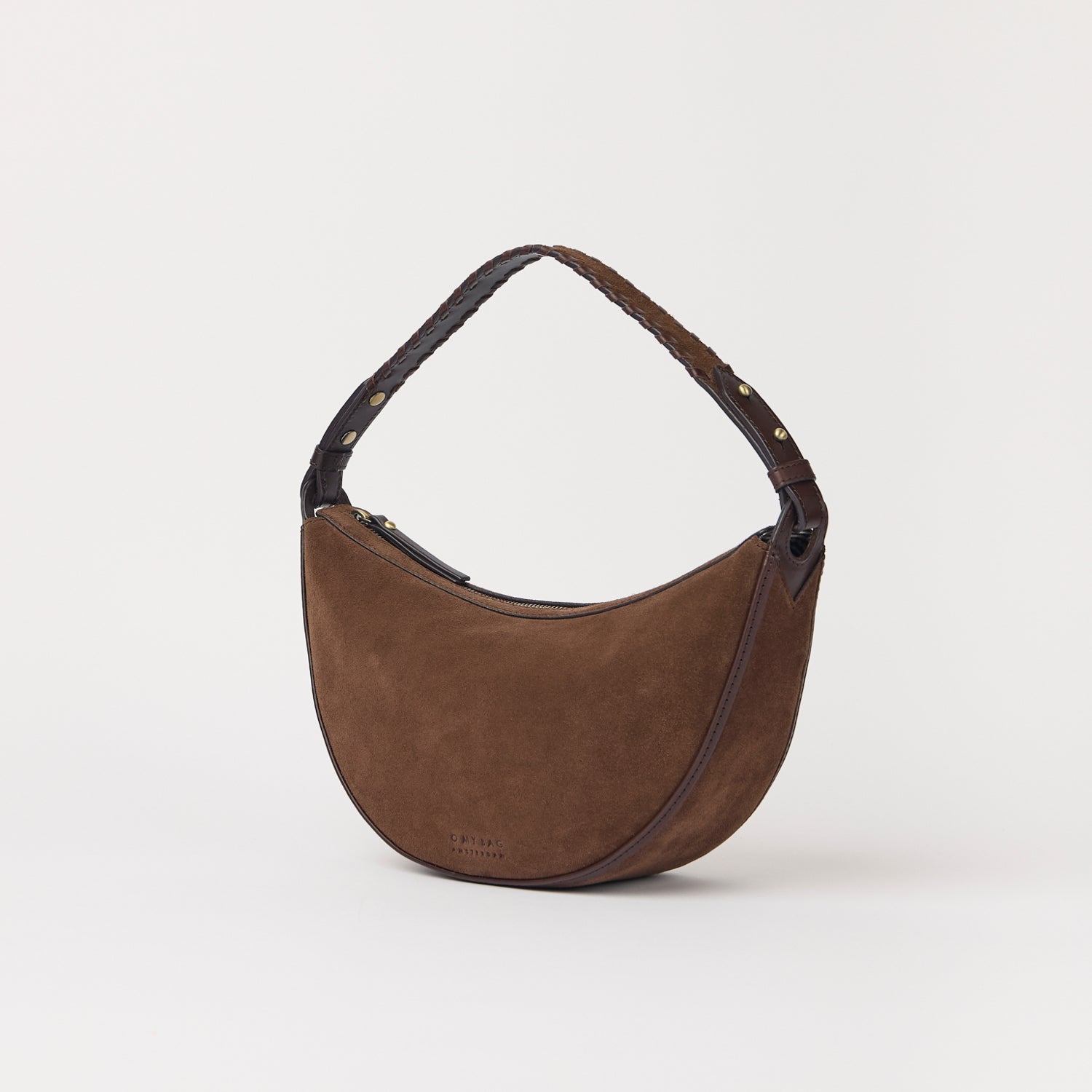 Leo Tasche - Suede Leder Chocolate
