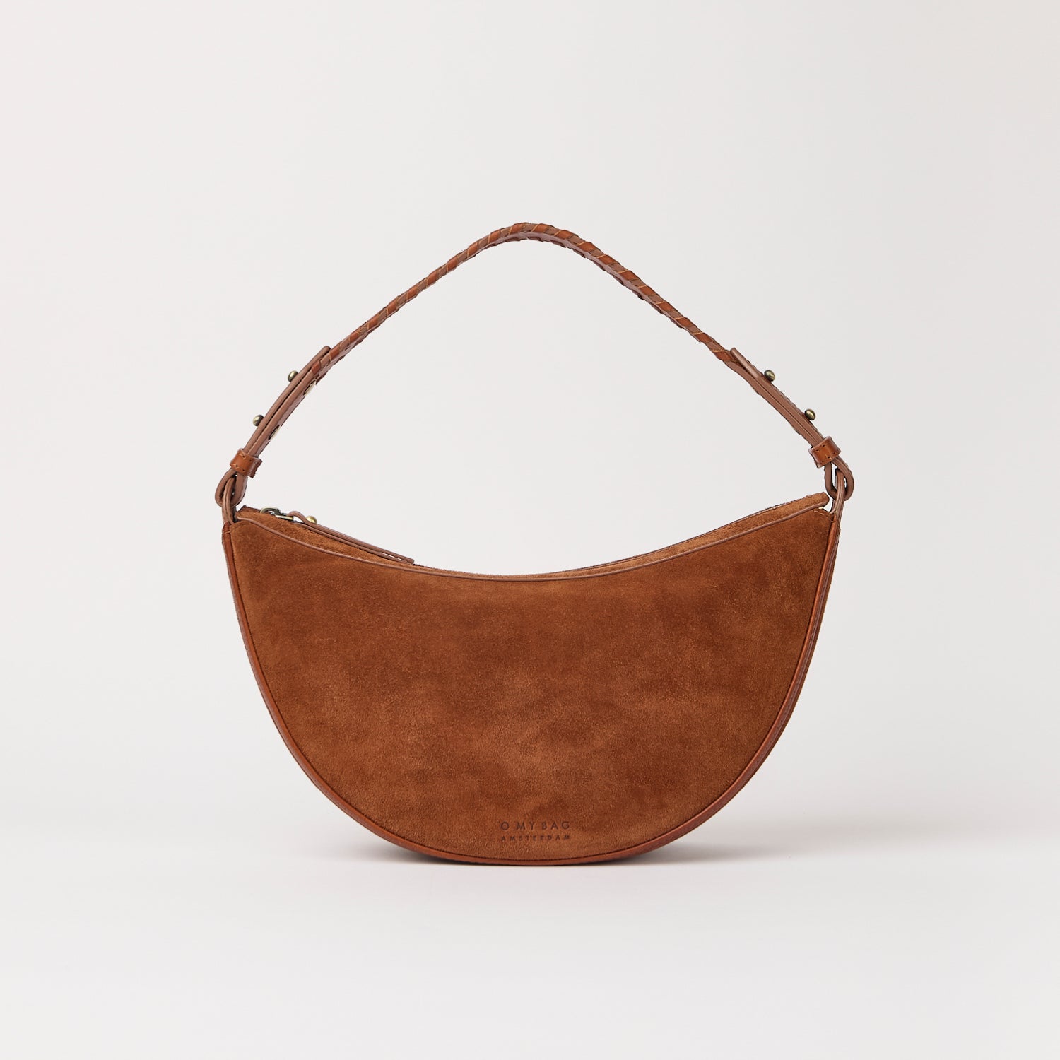 Leo Tasche - Suede Leder Cognac