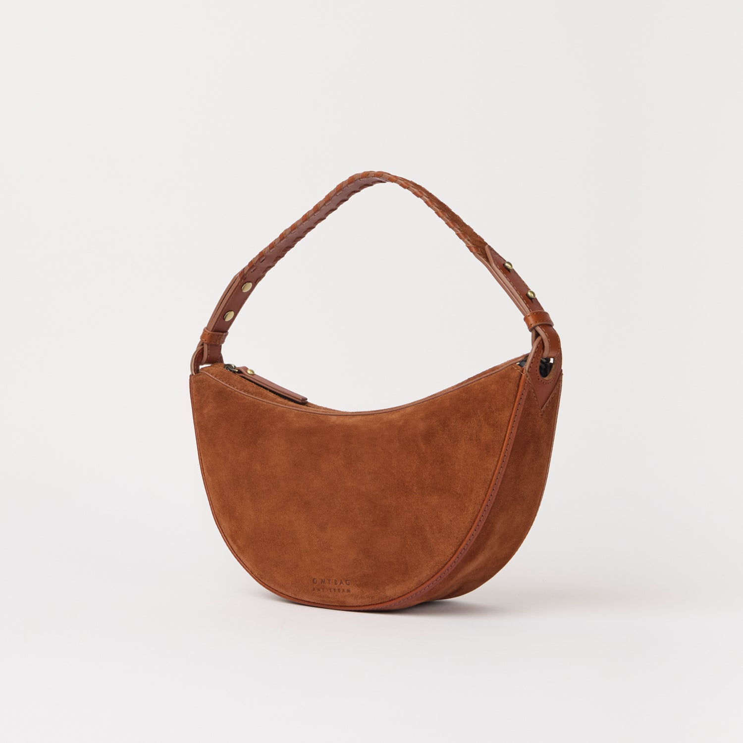 Leo Tasche - Suede Leder Cognac
