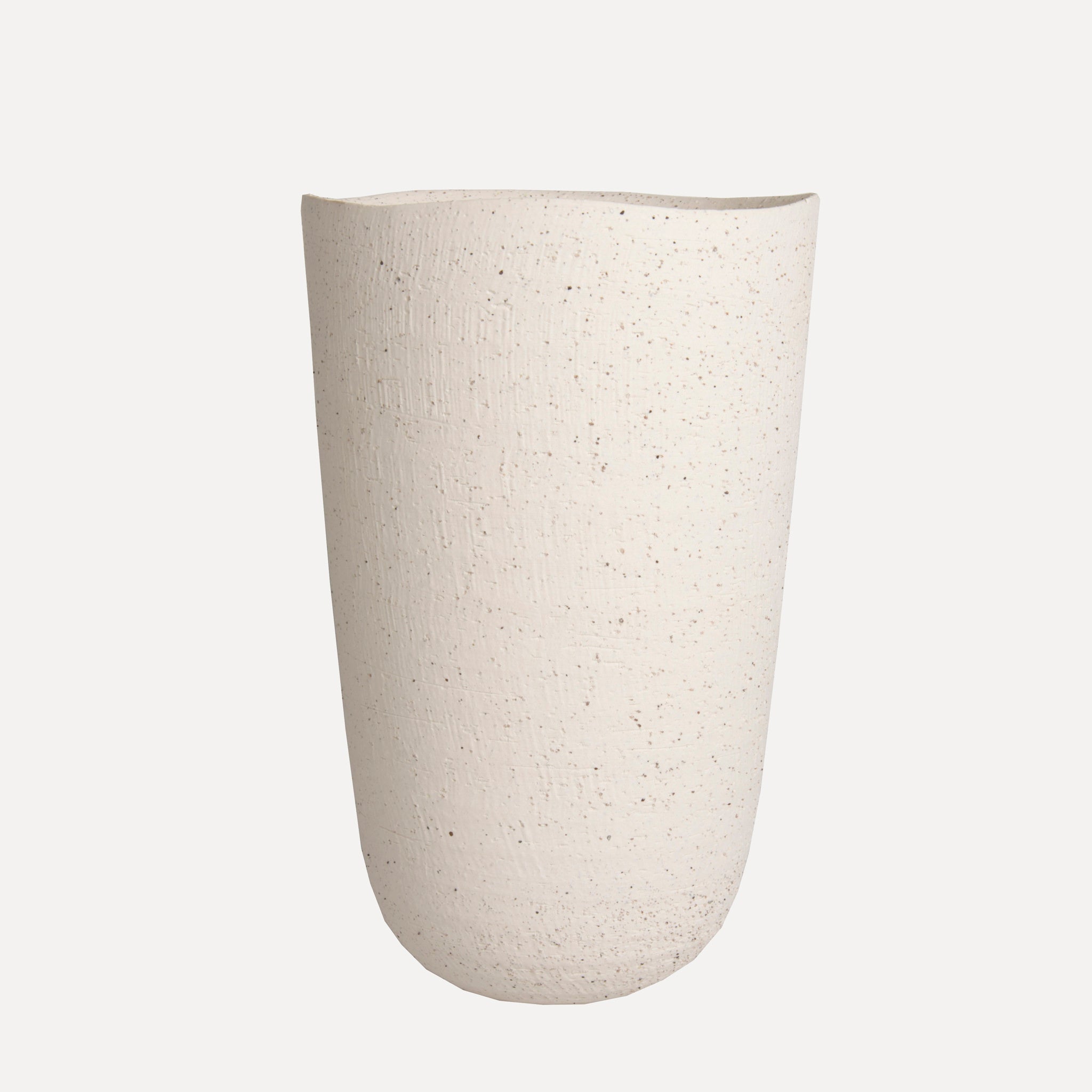 Vase Lily - cremeweiß
