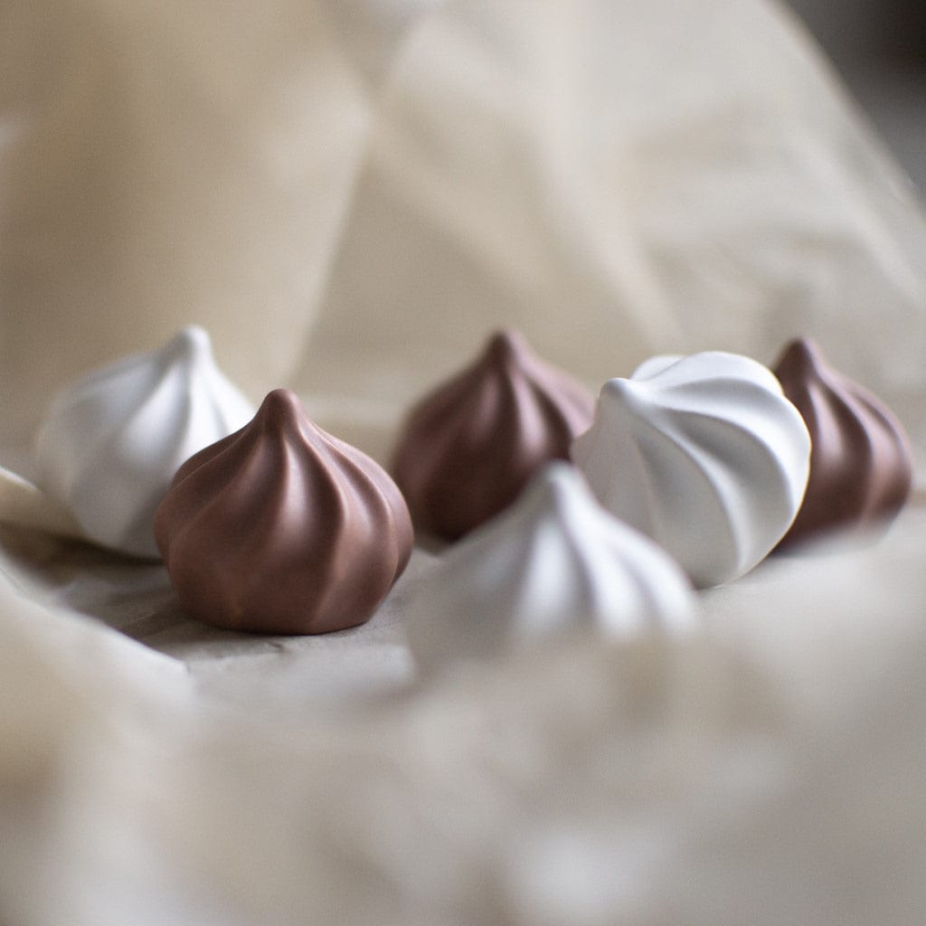 Meringue Dekoration - apricot