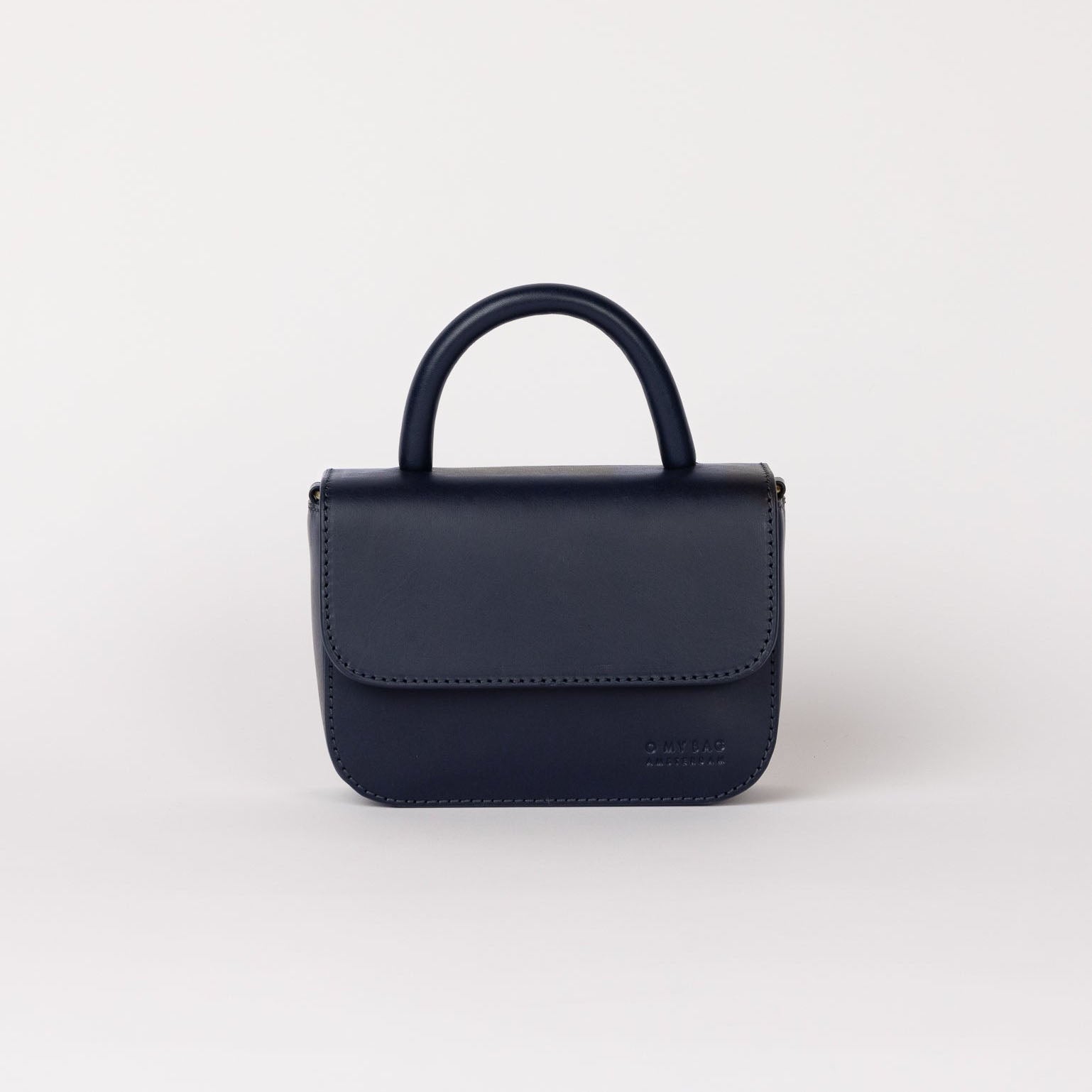 Nano Tasche - Leder Nachtblau