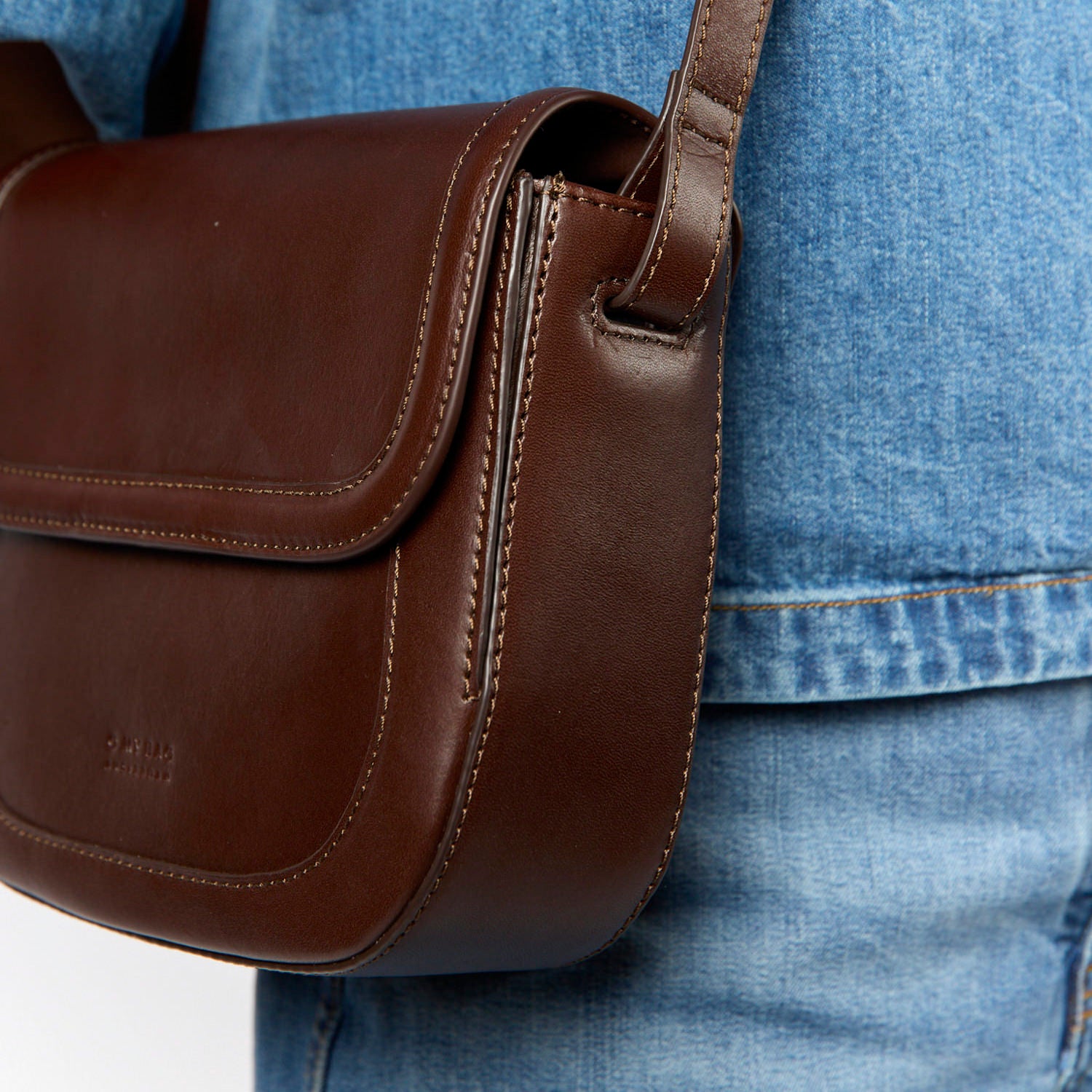 Nina Tasche - Leder Chocolate