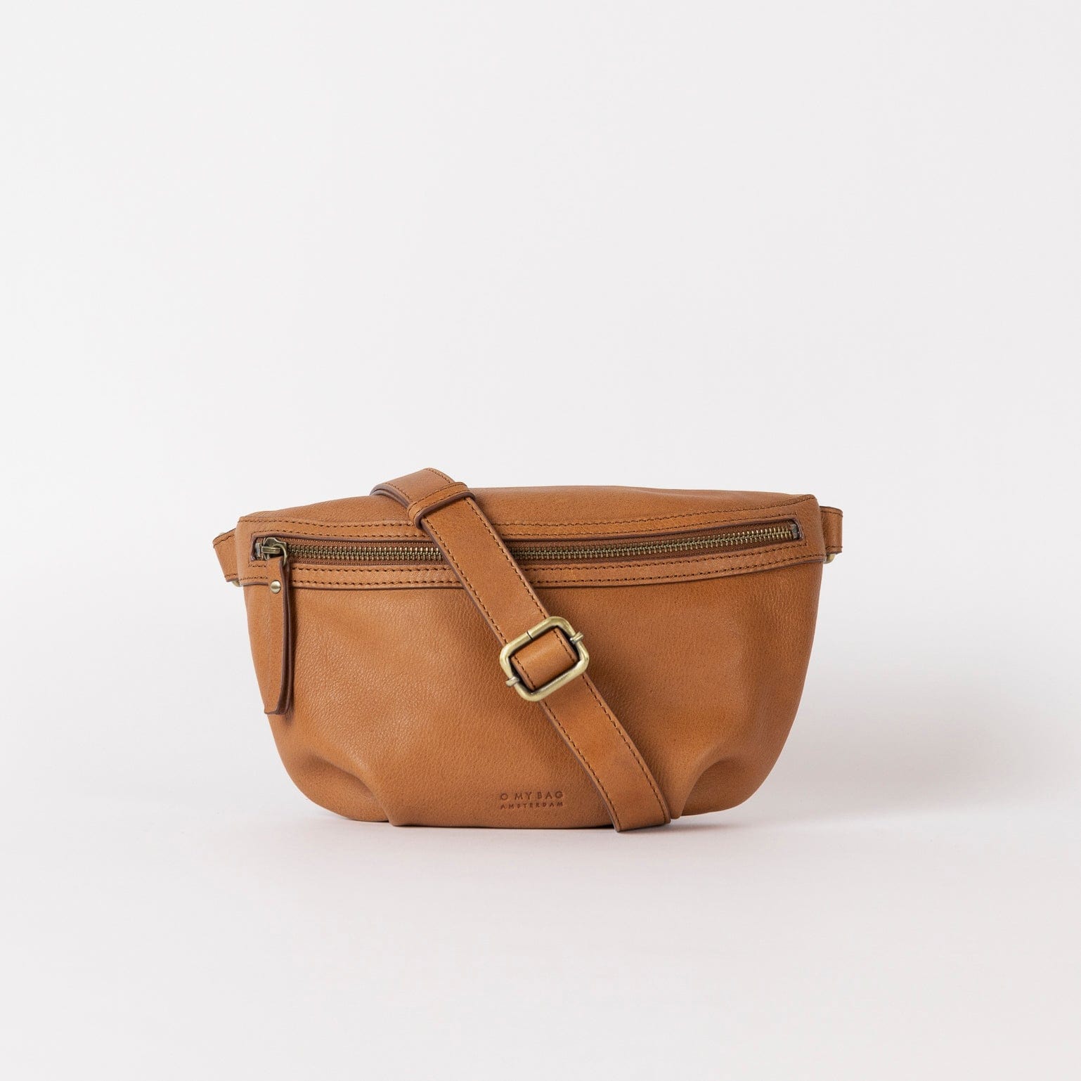 Milo Bauchtasche - Leder Cognac