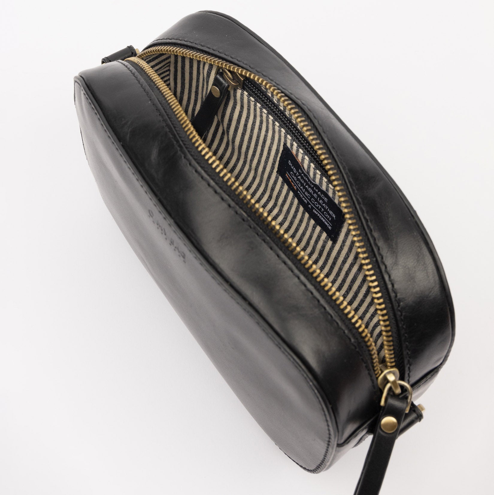 Maya Tasche - Leder Schwarz
