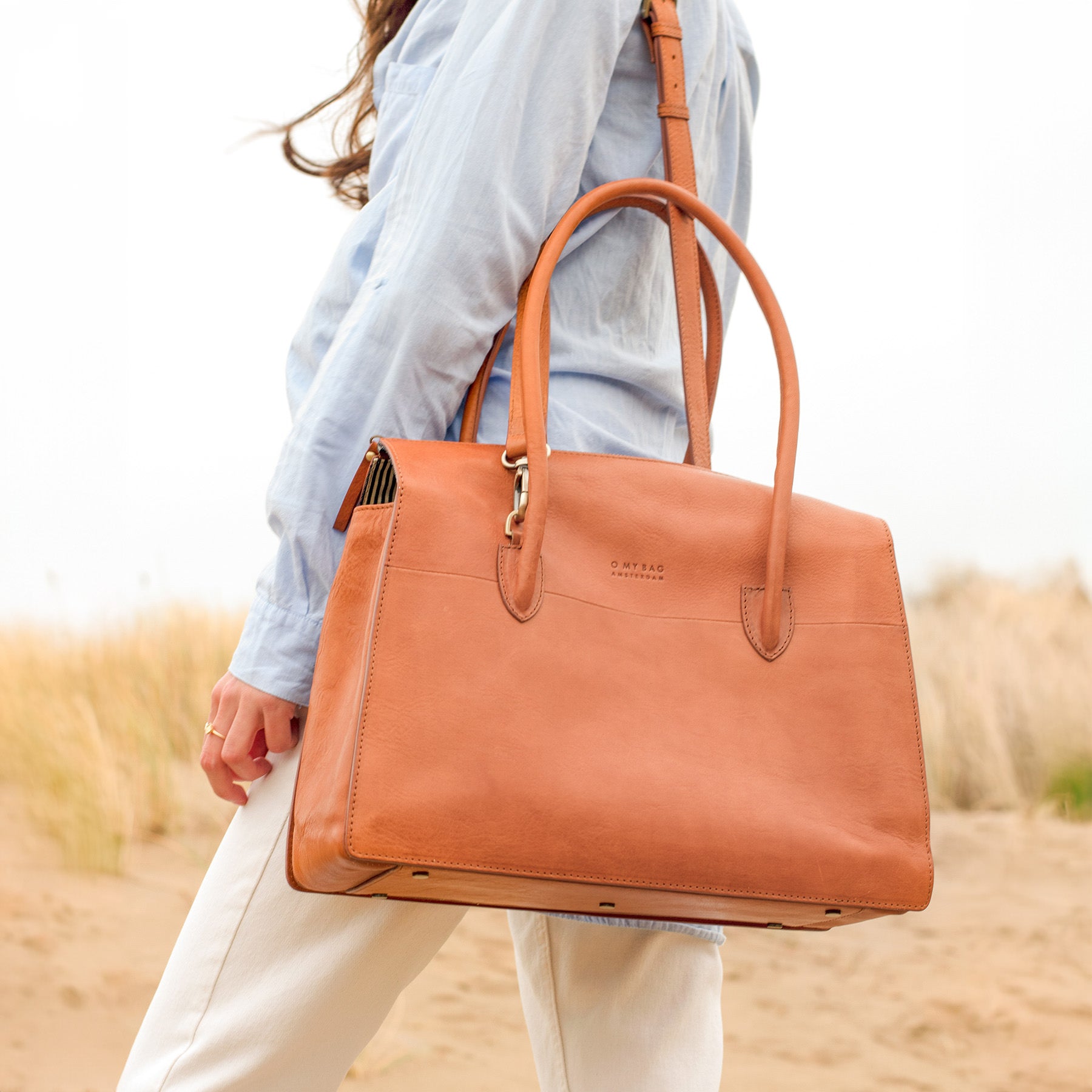 Kate - Leder Cognac