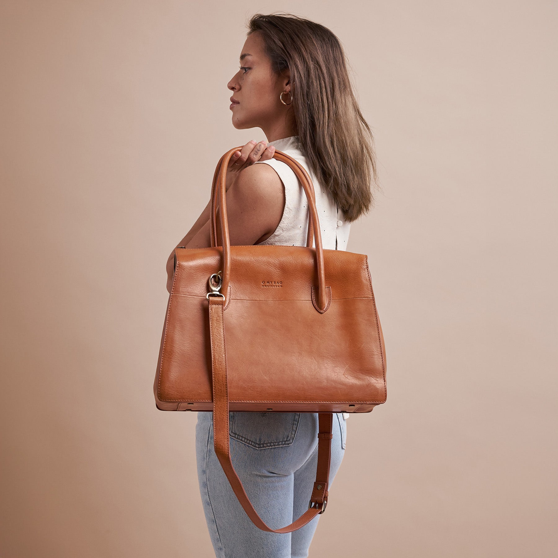 Kate - Leder Cognac