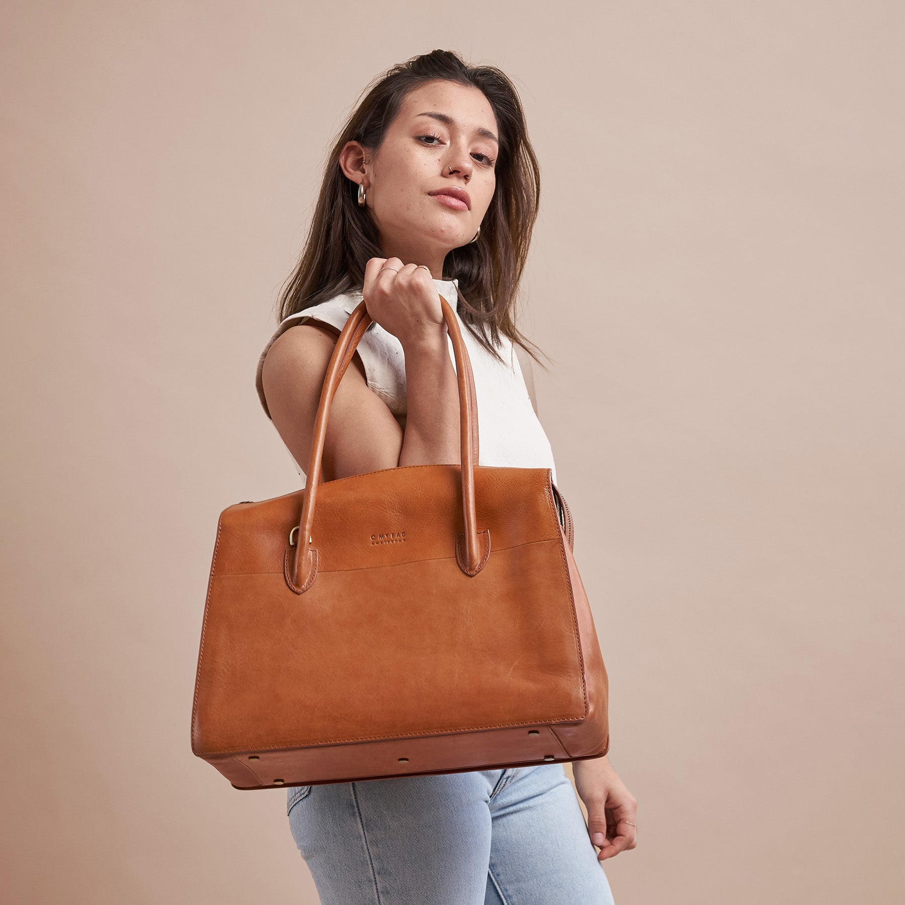 Kate - Leder Cognac