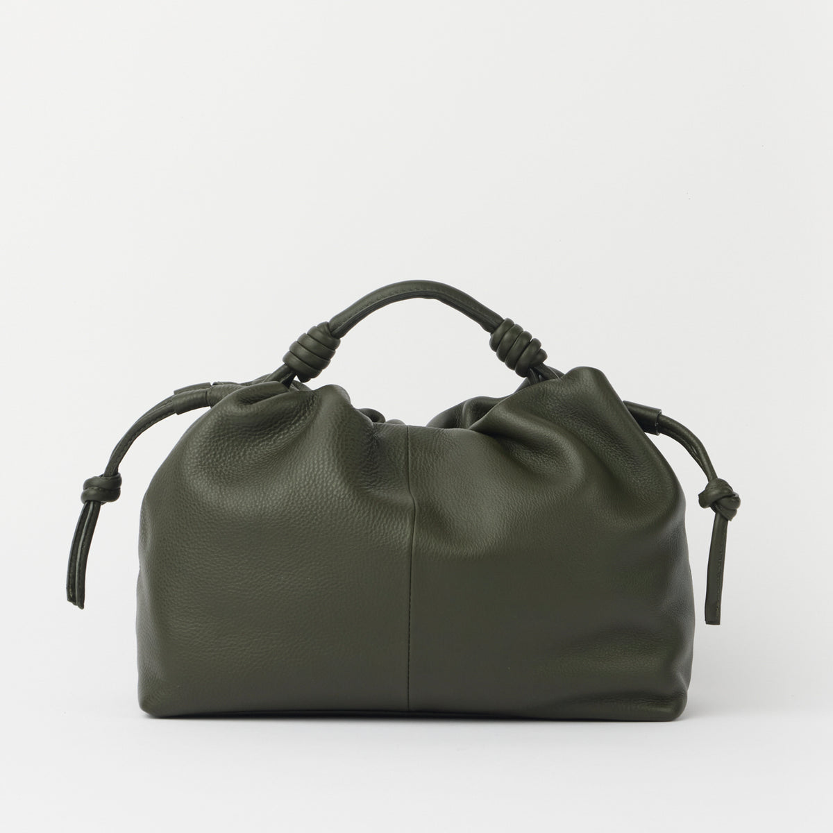 Kiki Midi Tasche - Leder Moss