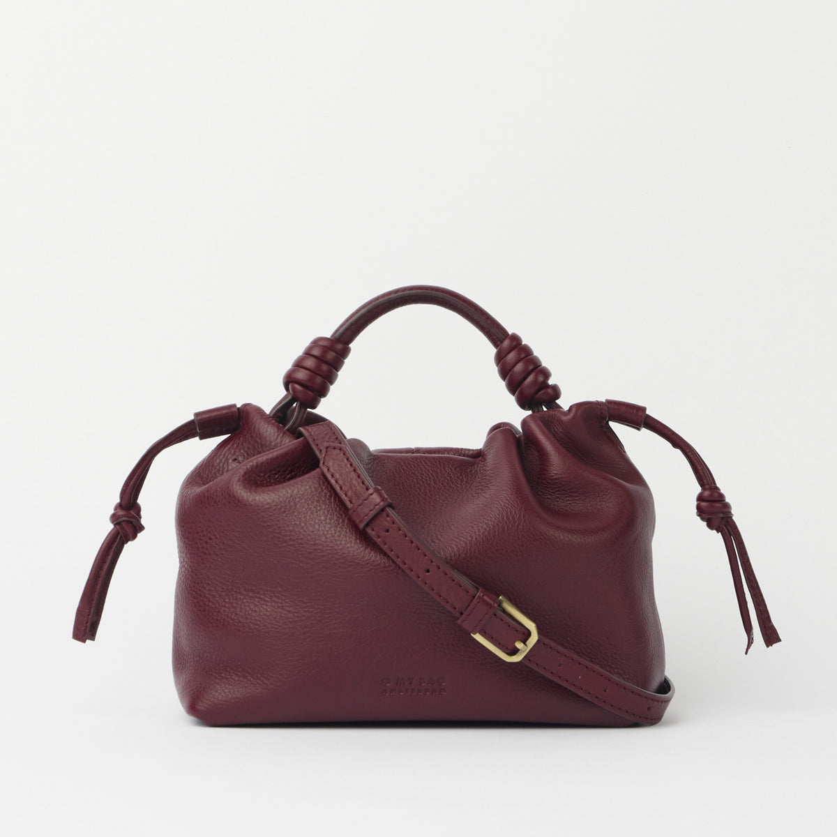 Kiki Mini Tasche - Leder Dark Cherry
