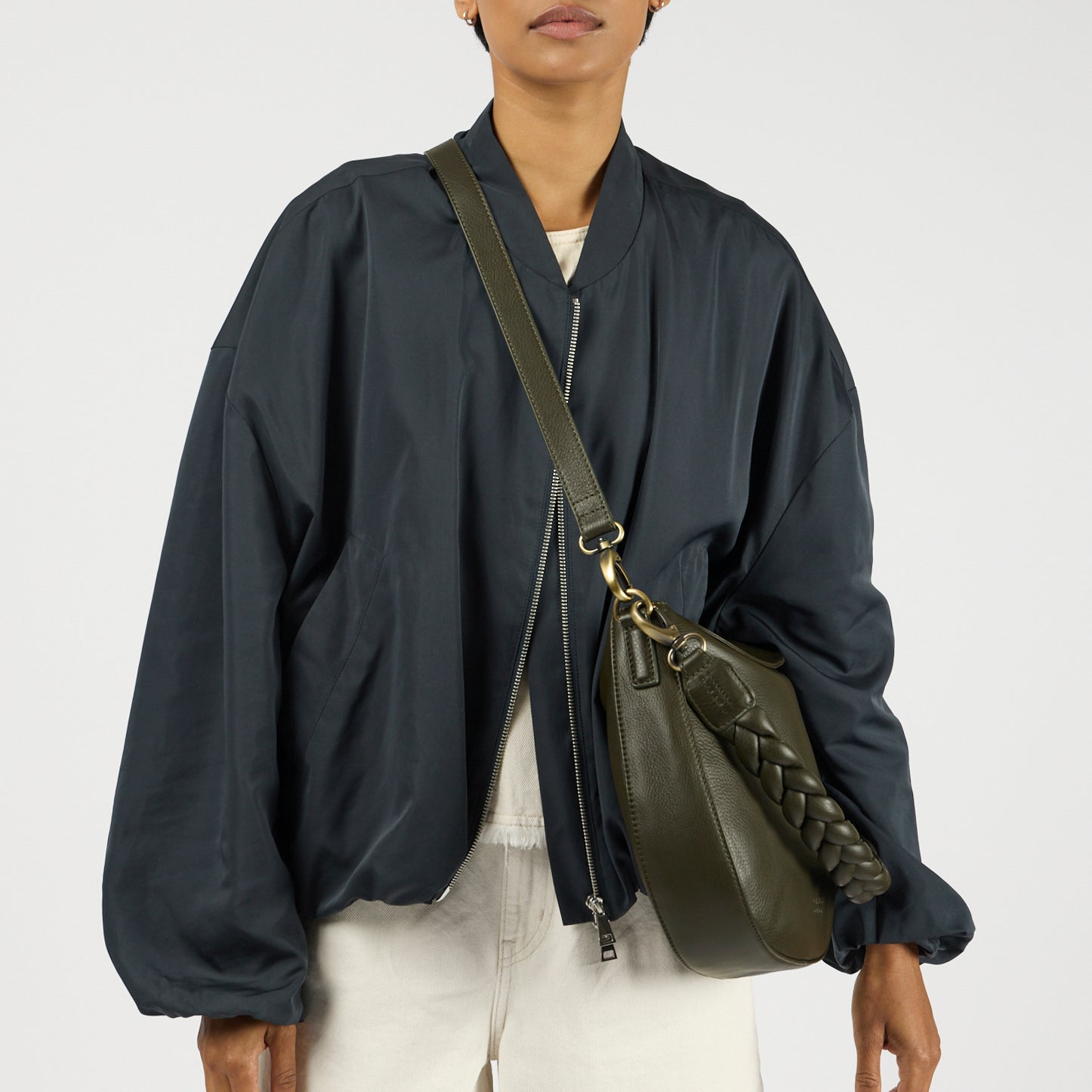 Lana Tasche - Leder Moss mit 2 Straps