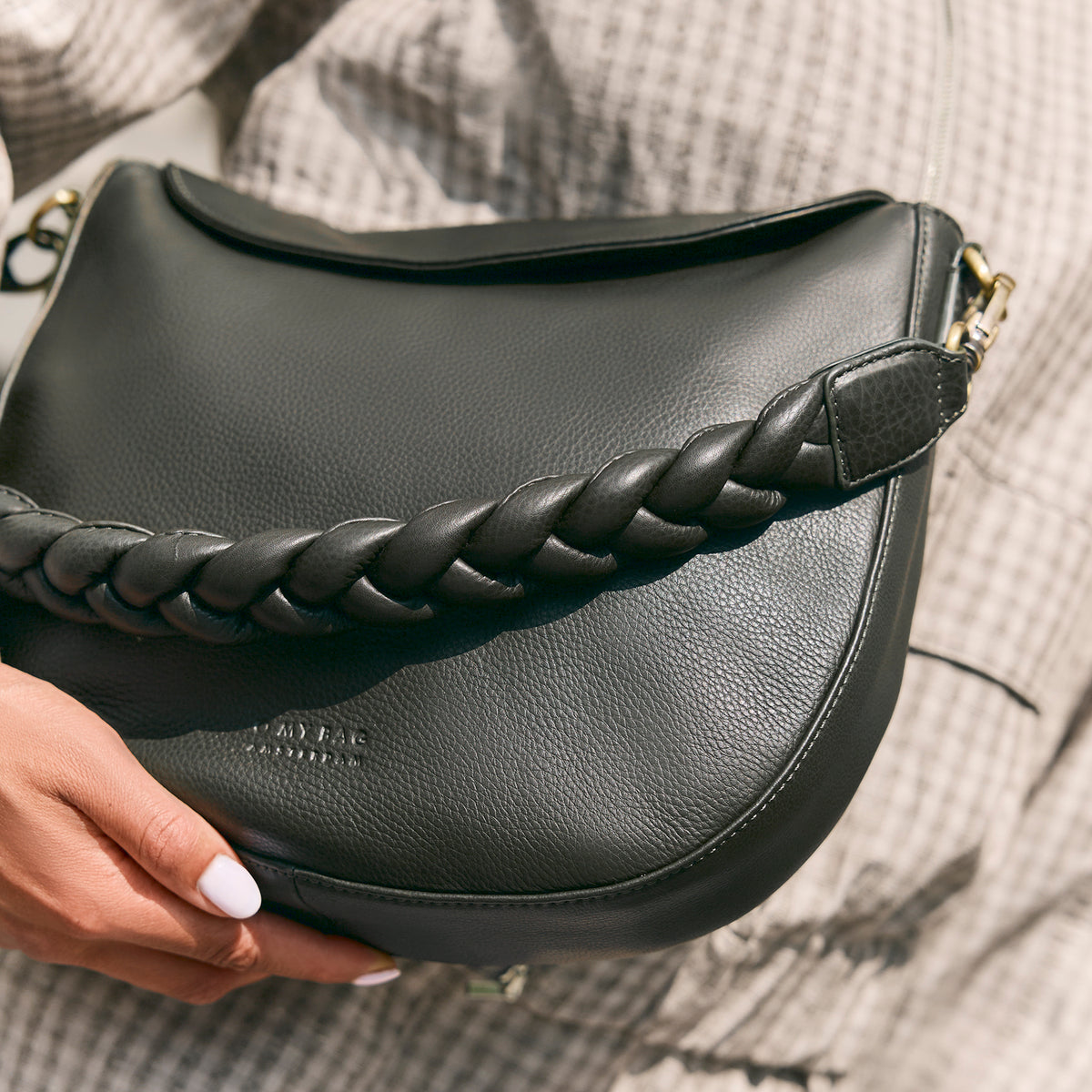 Lana Tasche - Leder Moss mit 2 Straps