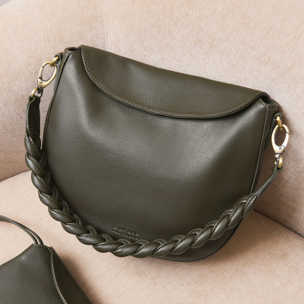 Lana Tasche - Leder Moss mit 2 Straps