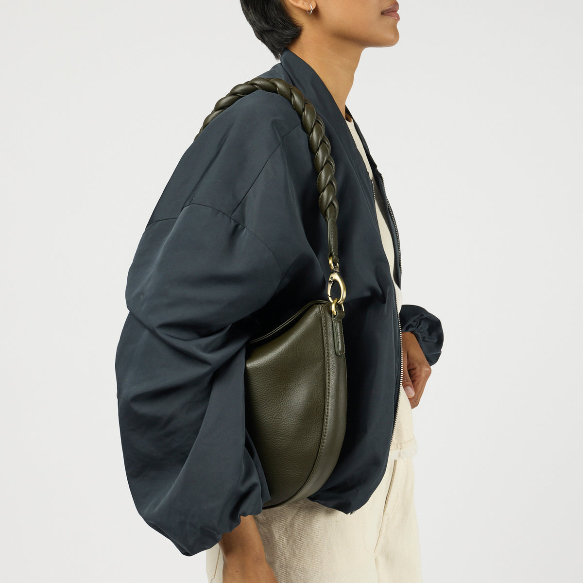 Lana Tasche - Leder Moss mit 2 Straps