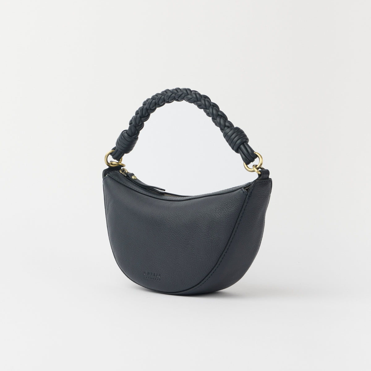 Leo Mini Tasche - Leder Universe Blue mit 2 Straps