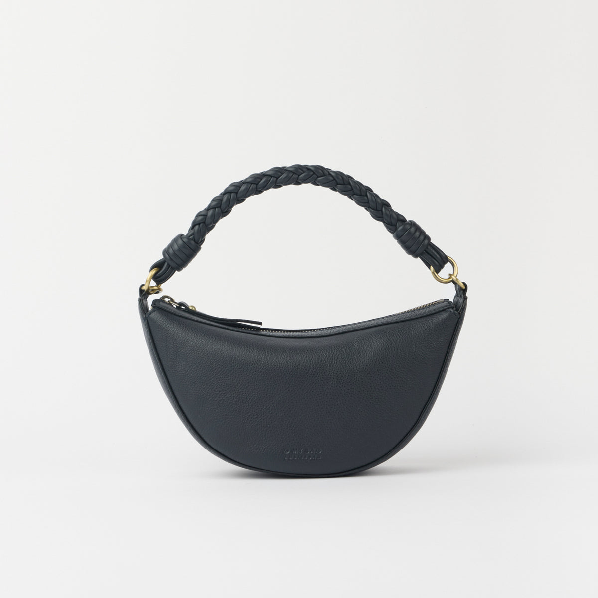 Leo Mini Tasche - Leder Universe Blue mit 2 Straps
