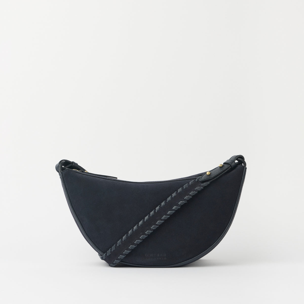 Leo Tasche - Suède Leder Universe Blue Crossbody Strap